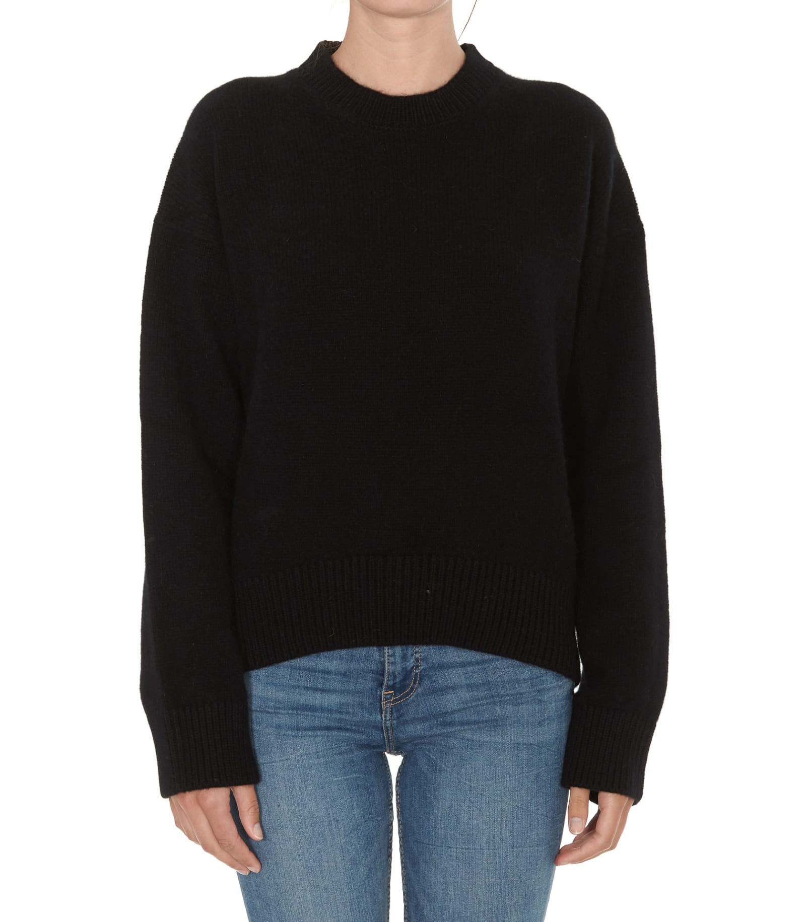 Laneus Laneus Flexage Sweater - Black - 11085433 | italist