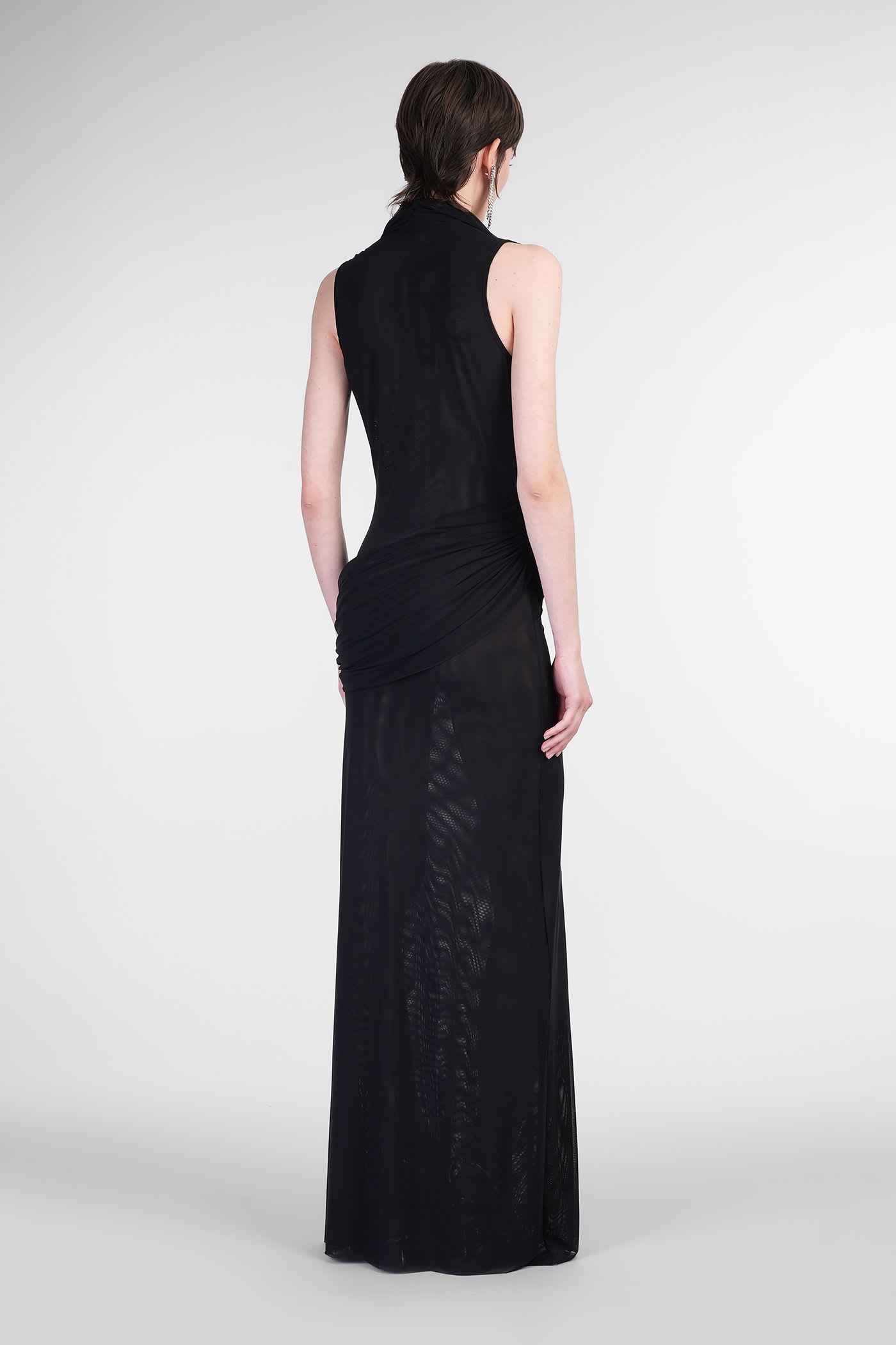 David Koma In Black Polyamide In Black