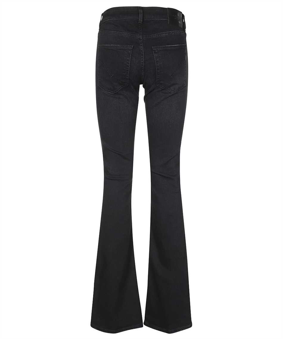 Shop Dondup Bootcut Jeans In Black