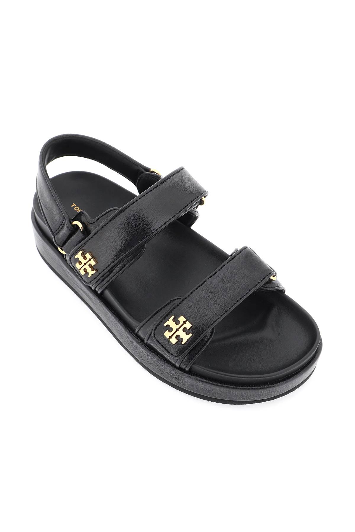 Shop Tory Burch Kira Sport Sandals In Perfect Black (black)