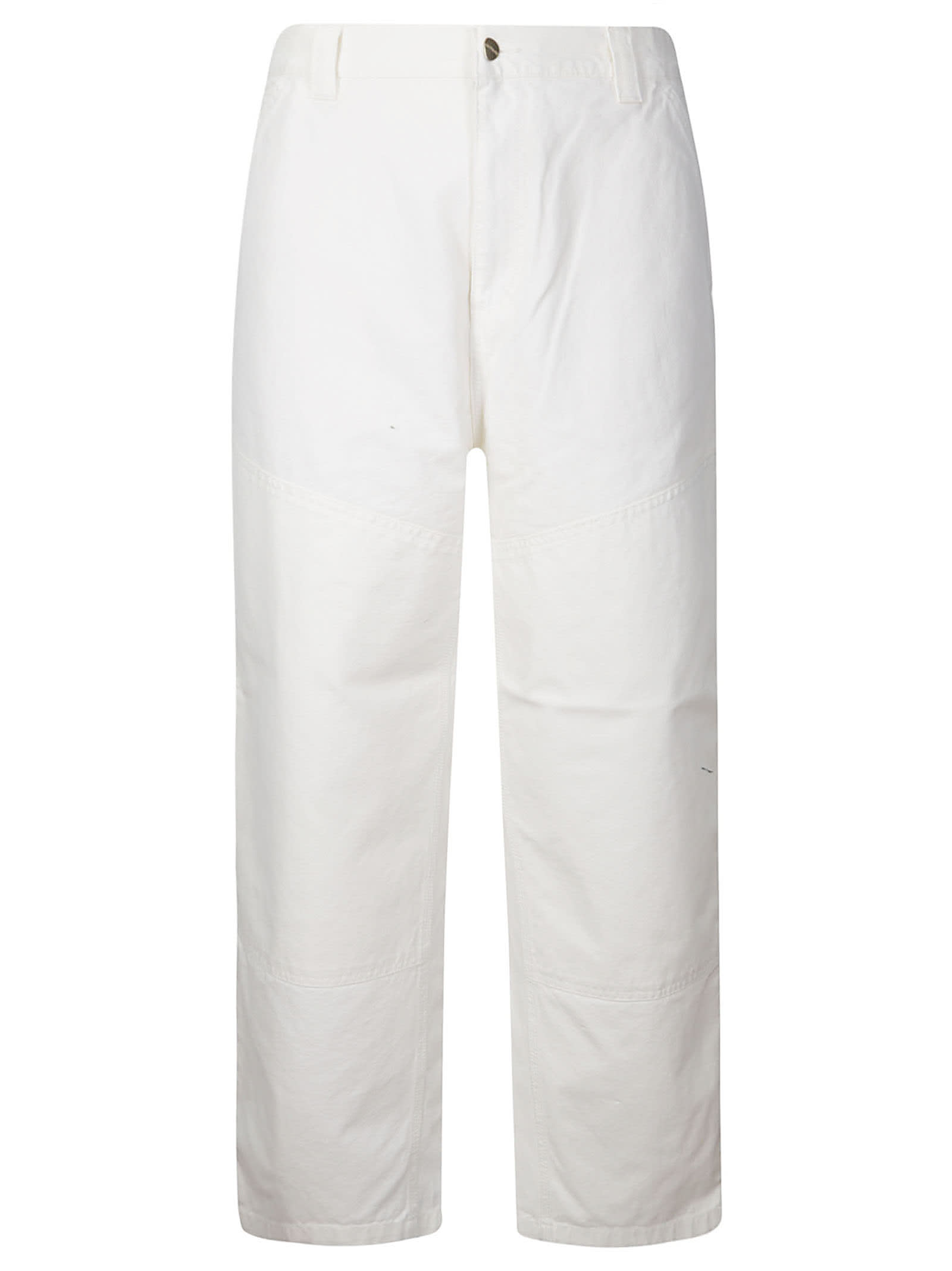 Shop Carhartt Wide Panel Pant In Wax Rinsed