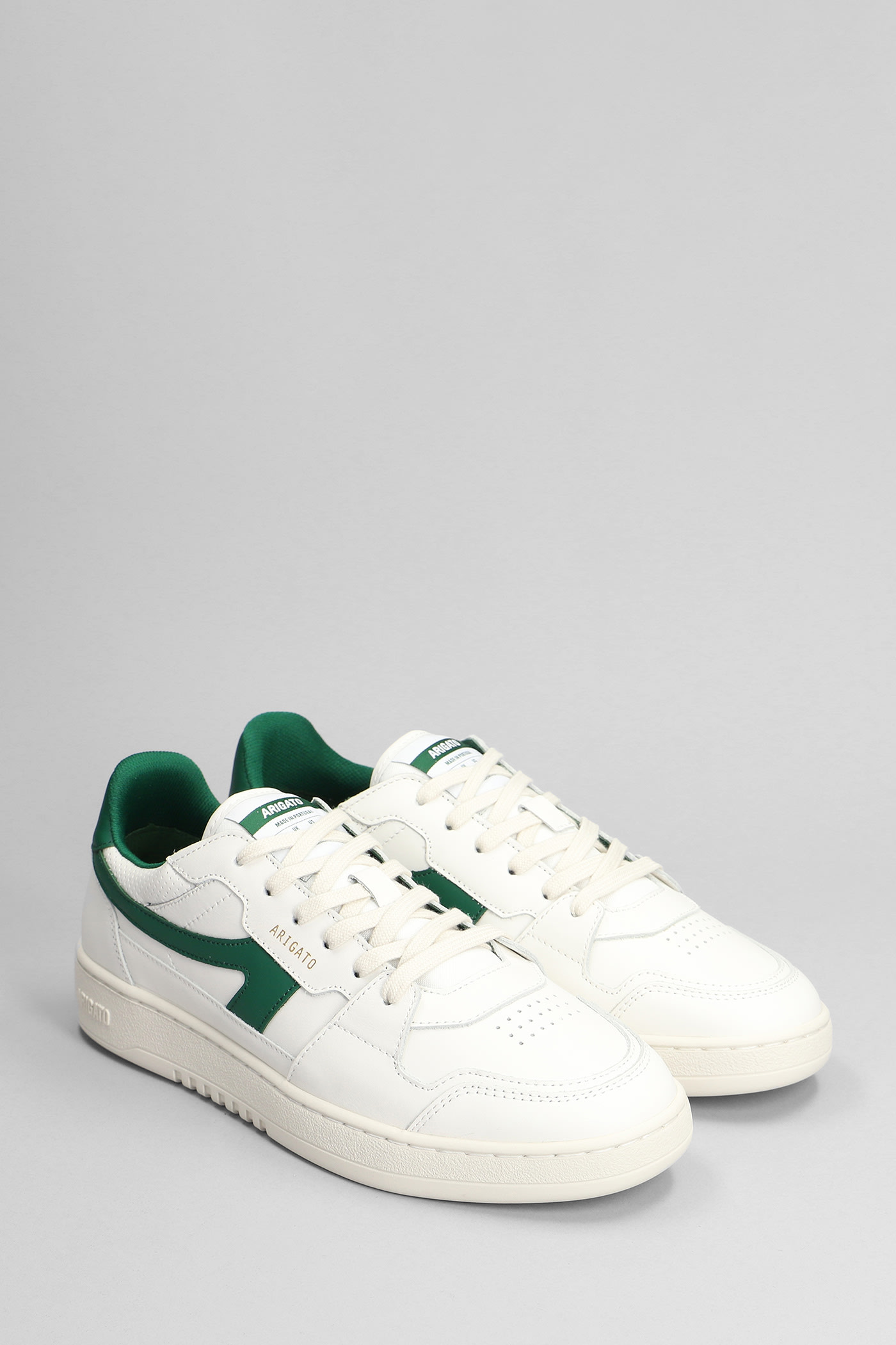 Shop Axel Arigato Dice-a Sneaker Sneakers In White Leather In Bianco