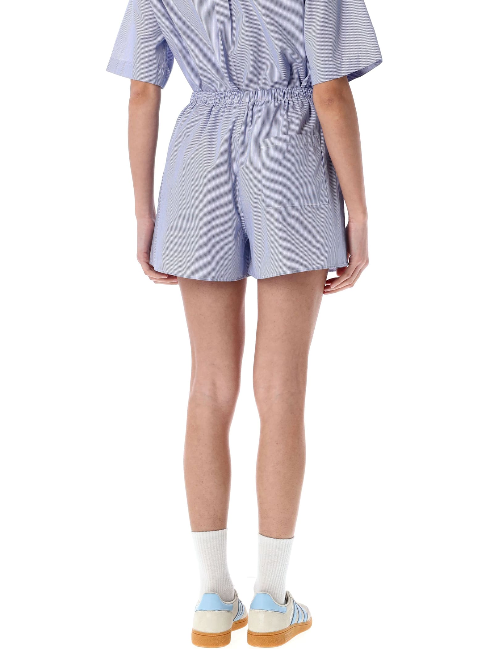 Sporty &amp; Rich Src Mini Boxer Shorts In Blue