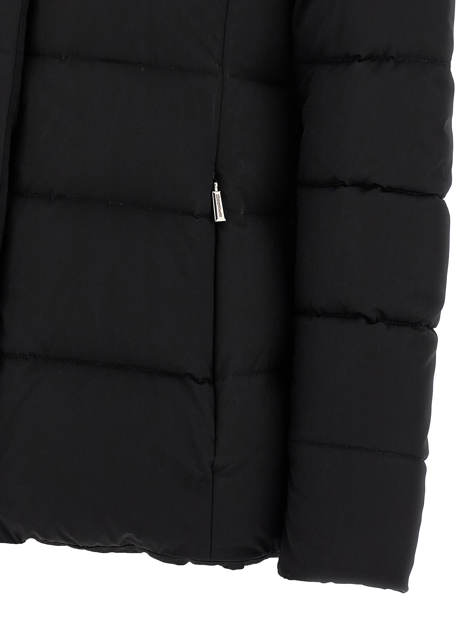 Moorer Kilie Puffer Jackets Black In Black