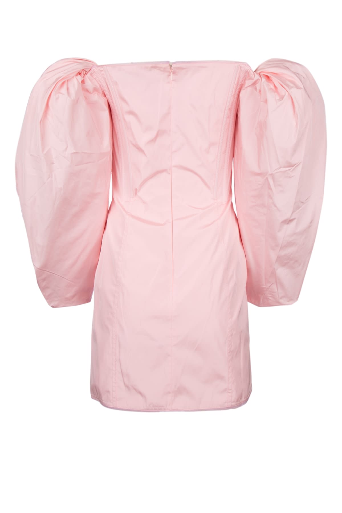 Jacquemus La Robe Taffetas Mini Dress In Lightpink