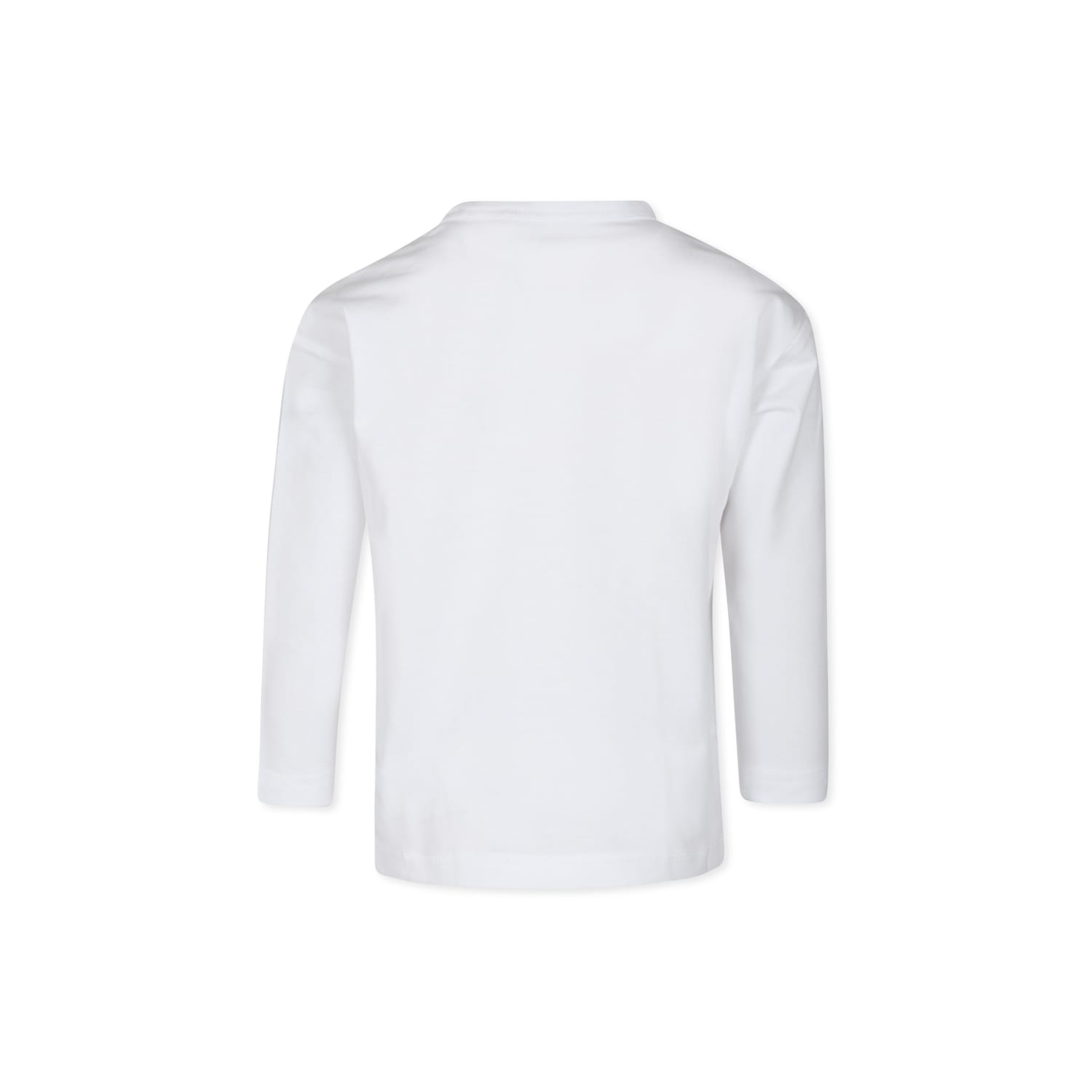 Timberland White T-shirt For Boy With Logo In White