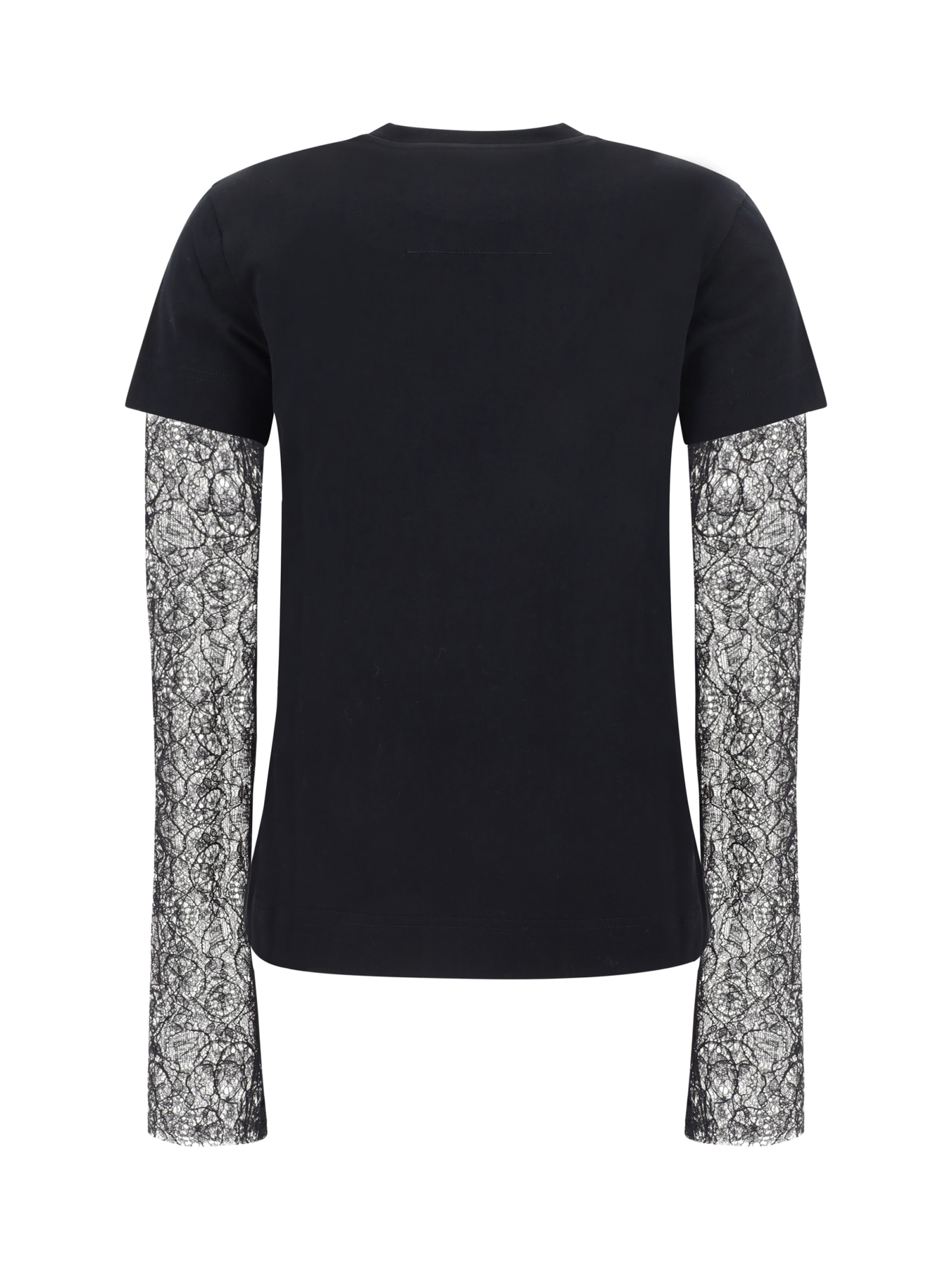 Shop Givenchy Long Sleeve Jersey In Black