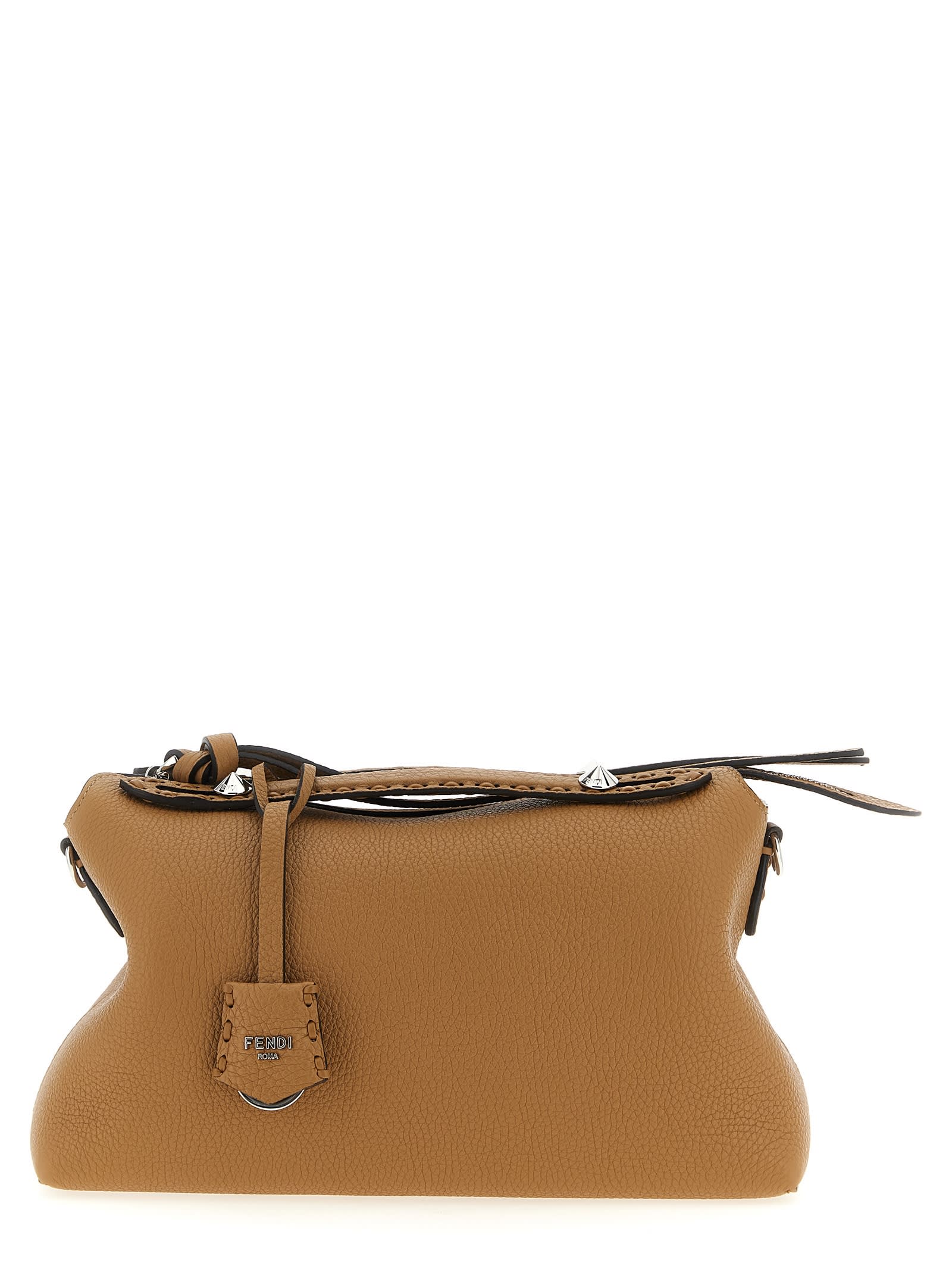 Fendi By The Way Selleria Medium Handbag In Brown