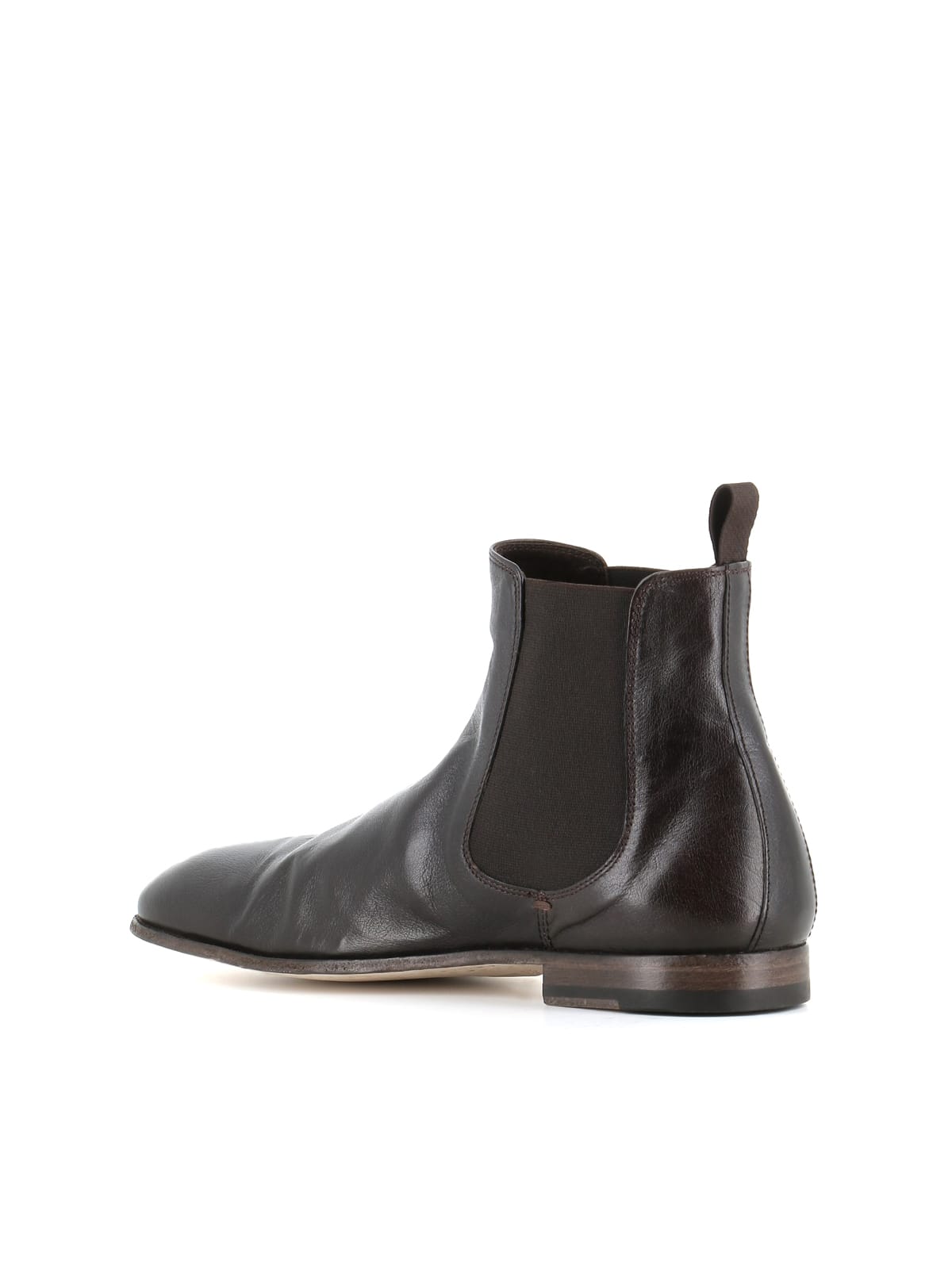 Officine Creative Solitude 004 Chelsea Boots In Brown