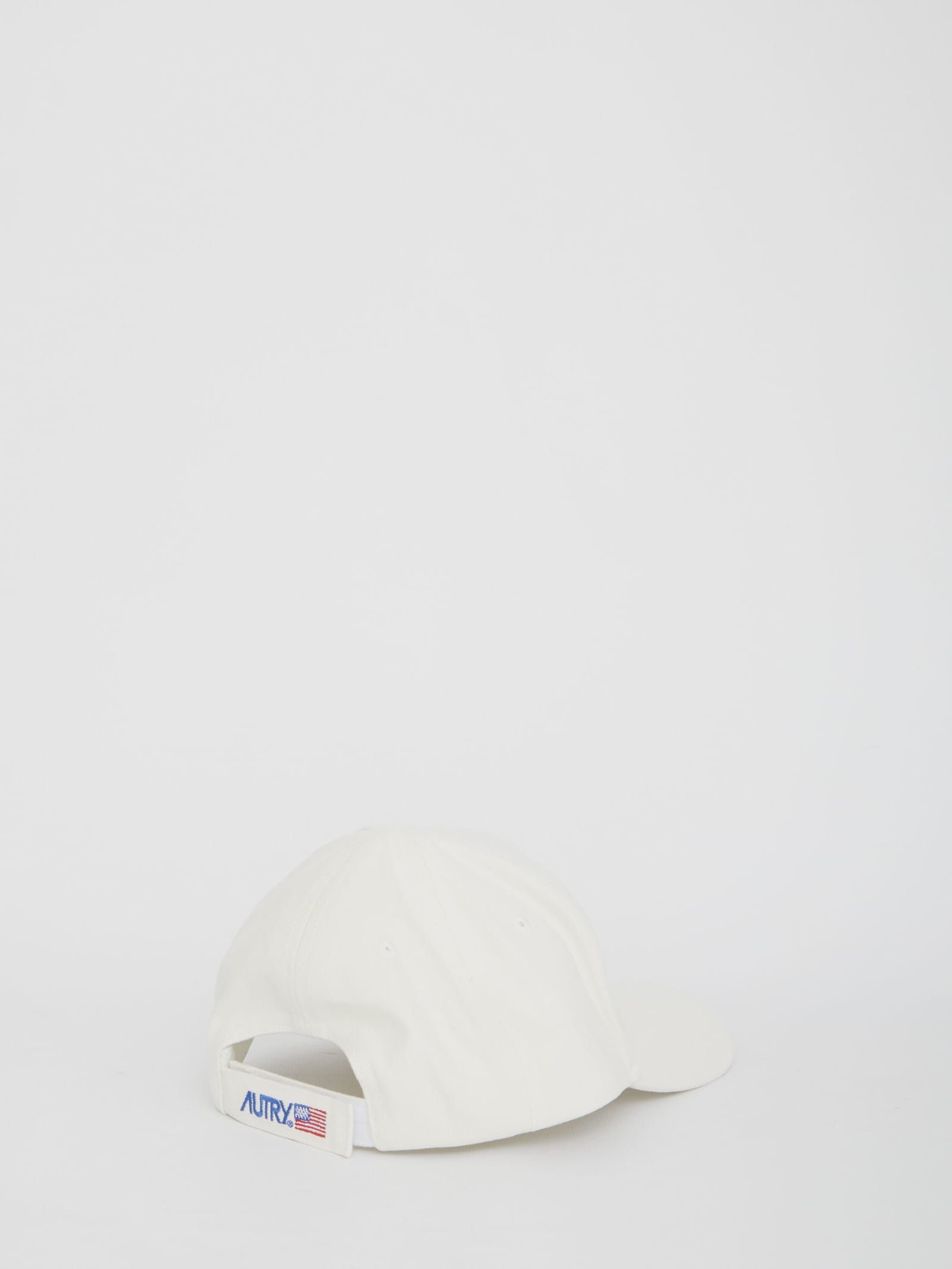 Shop Autry Cotton Baseball Cap In White