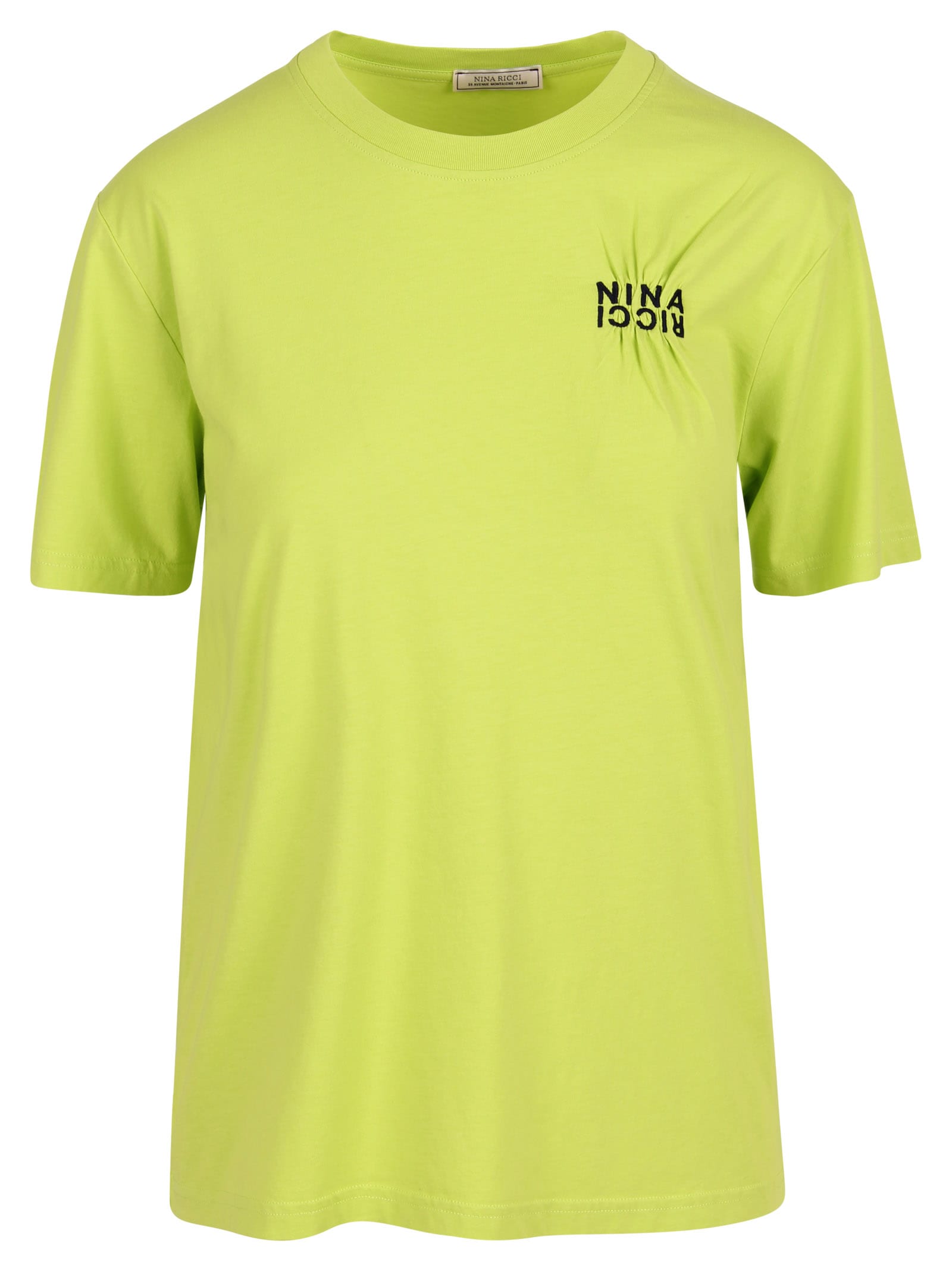 Nina Ricci Logo Lettering Cotton T-shirt