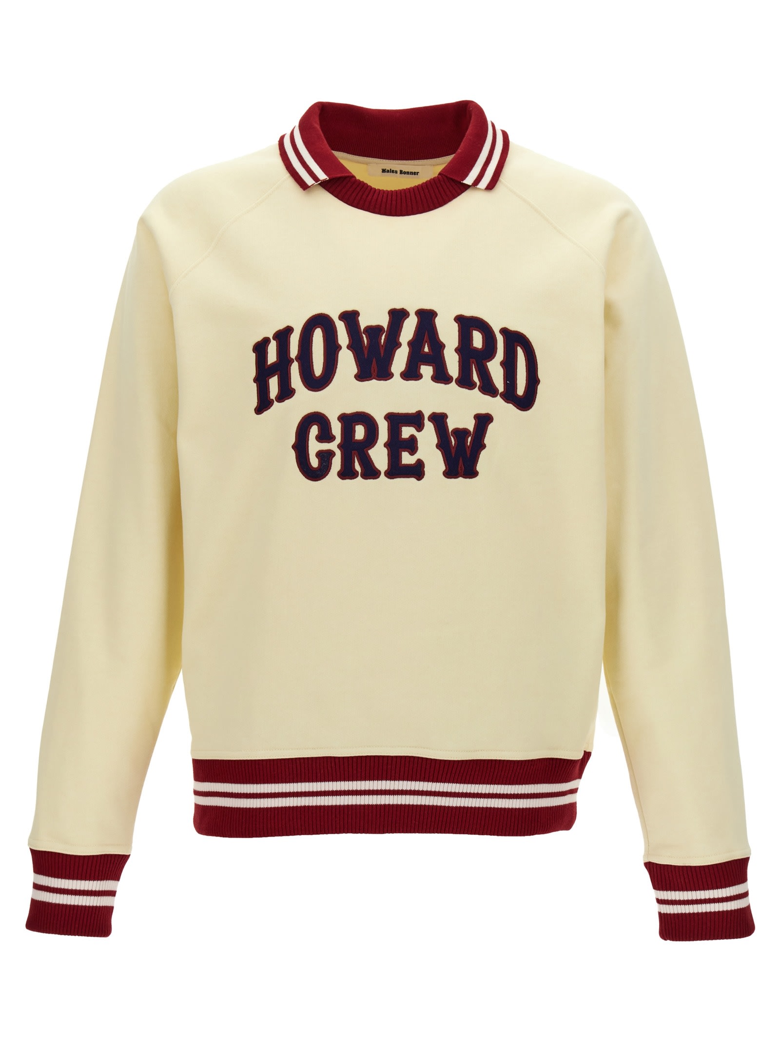 Shop Wales Bonner Howard Crew Sweatshirt In Multicolor