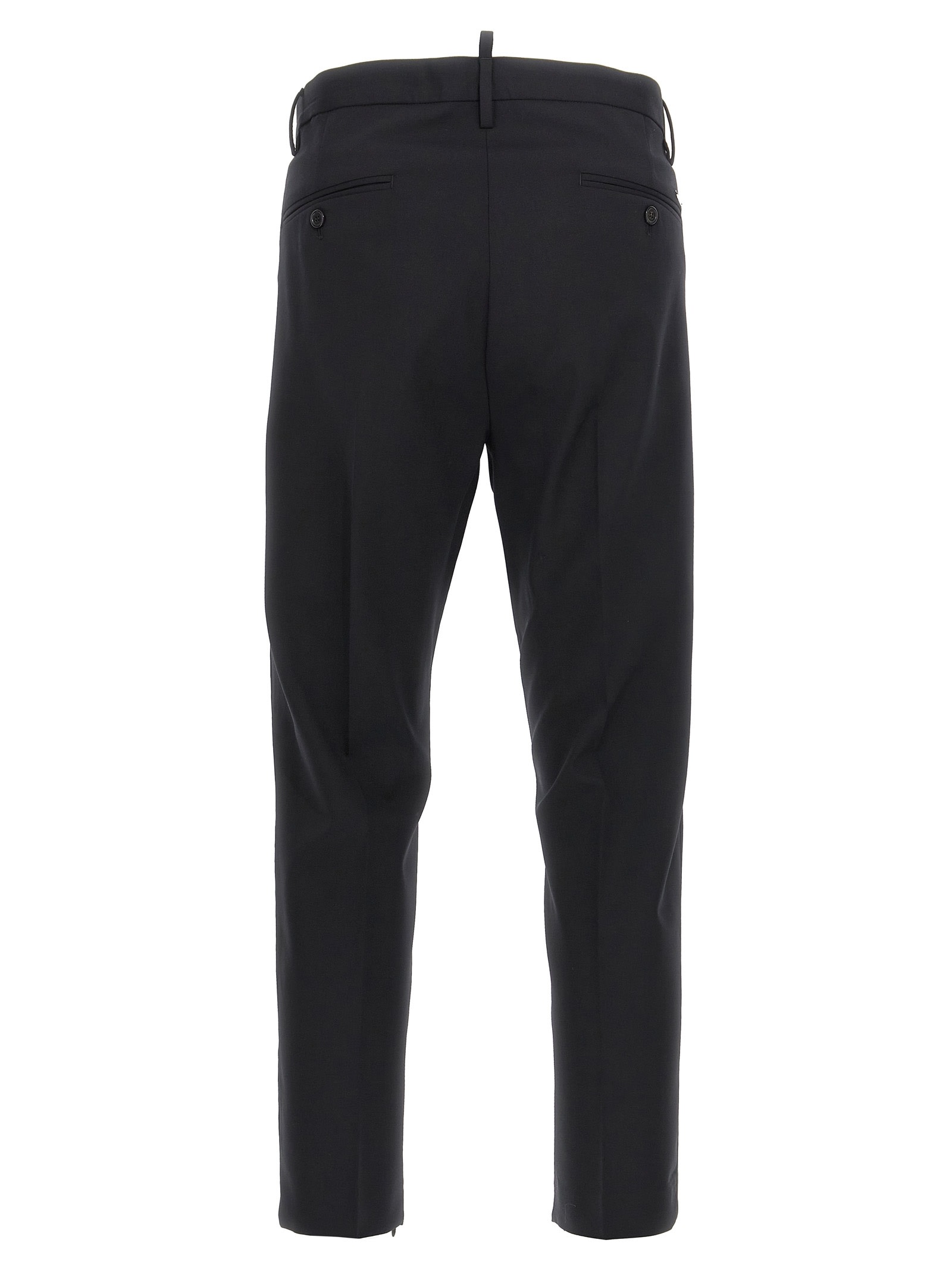 DSQUARED2 D2 HEADQUARTER SKINNY TECHNO PANTS 