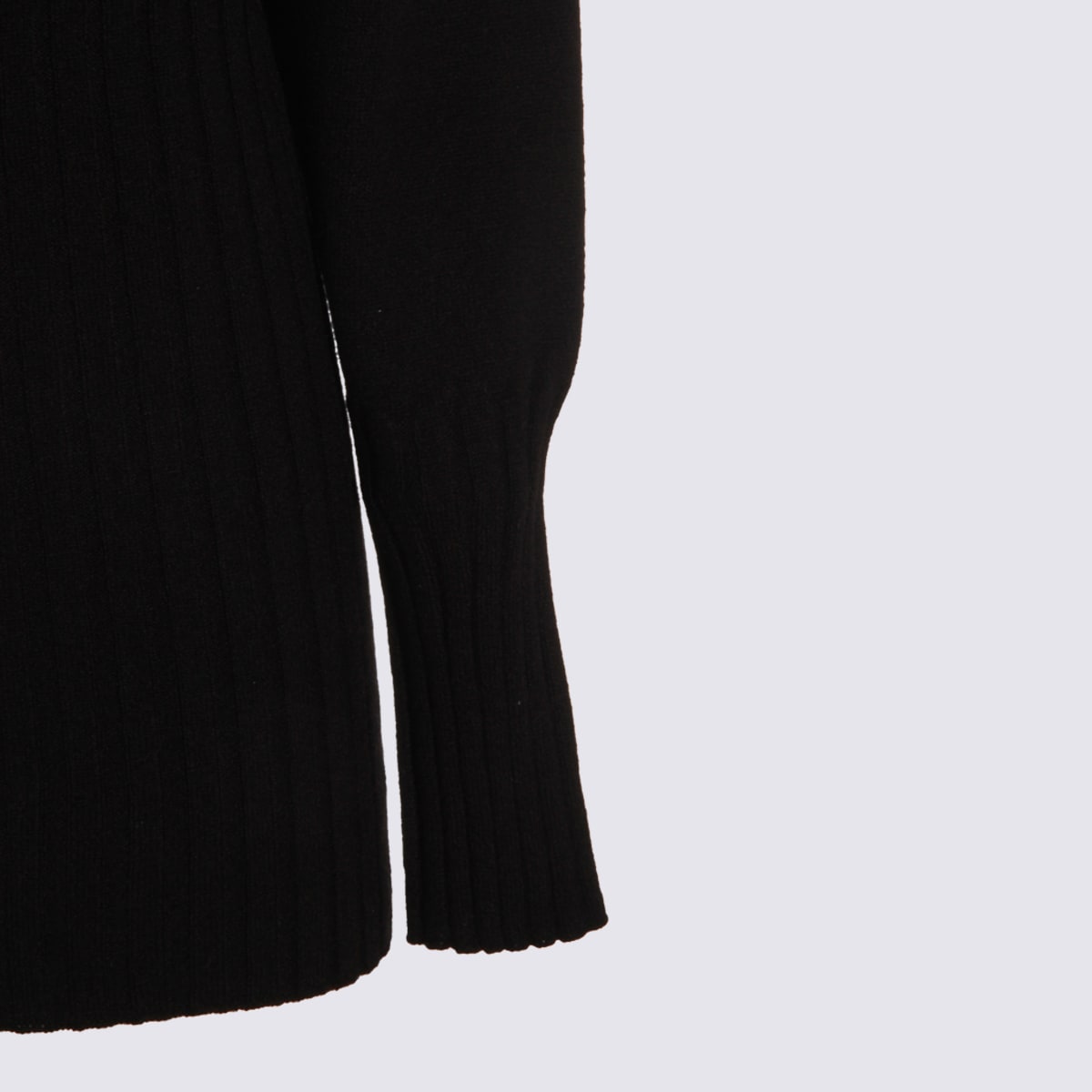 Malo Roll-neck Cashmere Jumper In Black