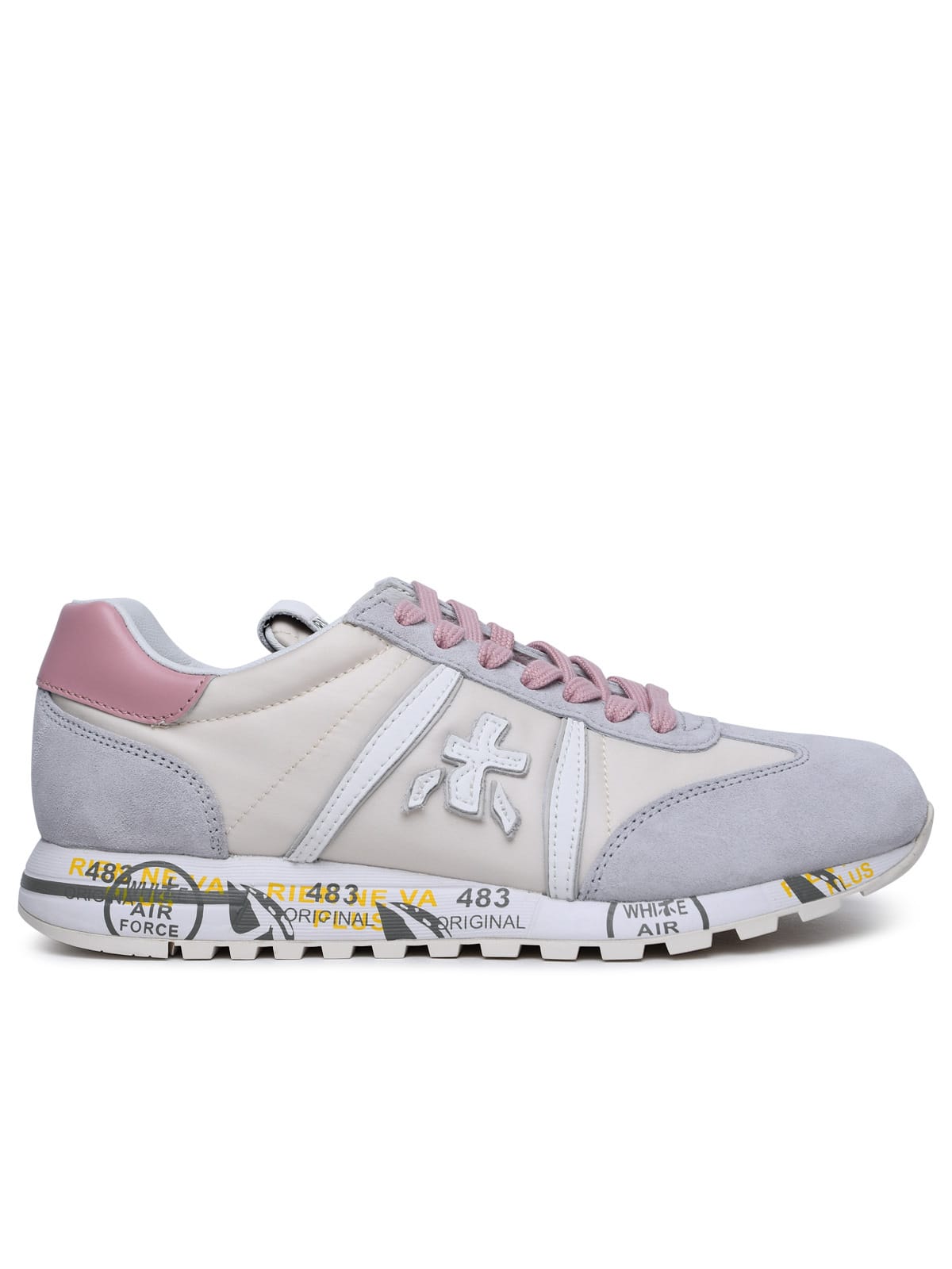 lucyd Multicolor Leather And Nylon Sneakers