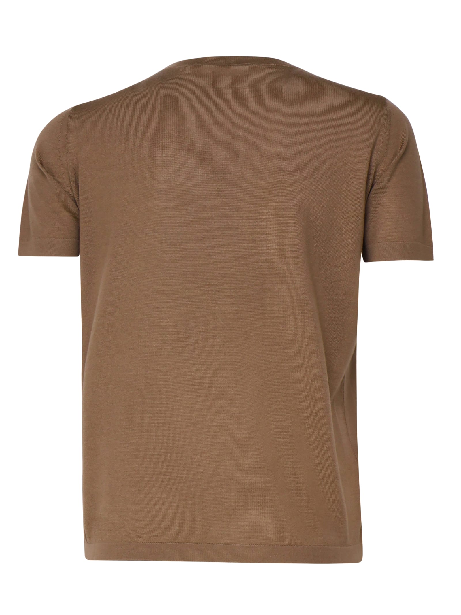 'S MAX MARA EGIDIO T-SHIRT IN VIRGIN WOOL 