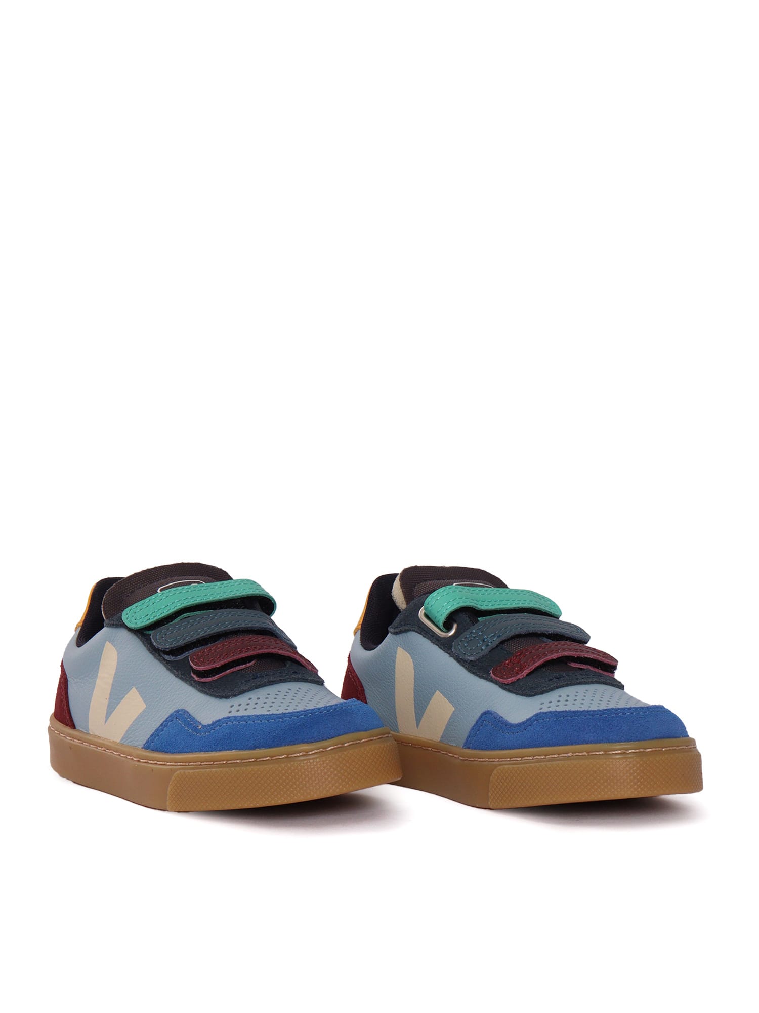 Veja X Milk V-90 Small Sneakers In Multi