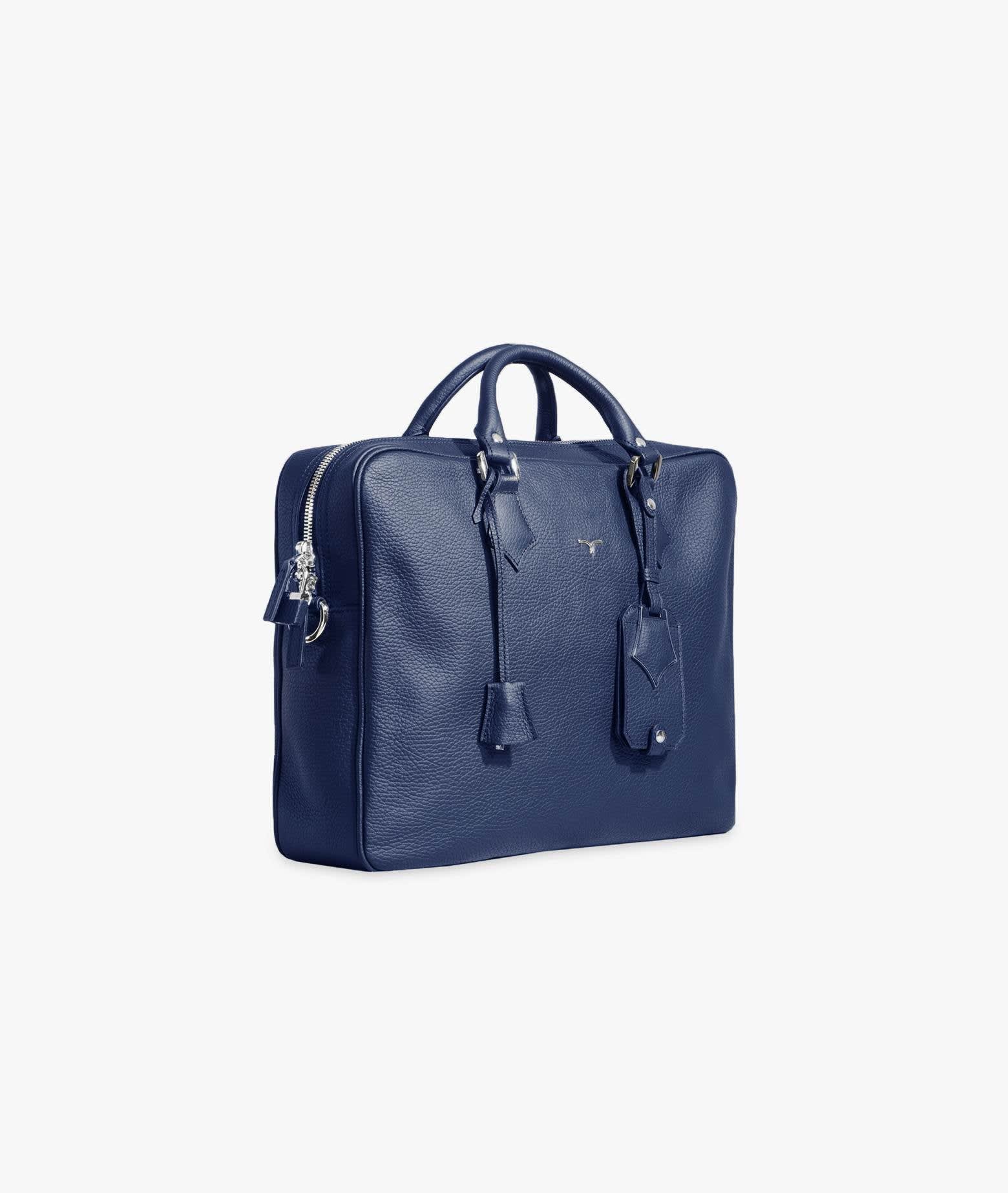 Shop Larusmiani Briefcase Piazza Affari Luggage In Blue