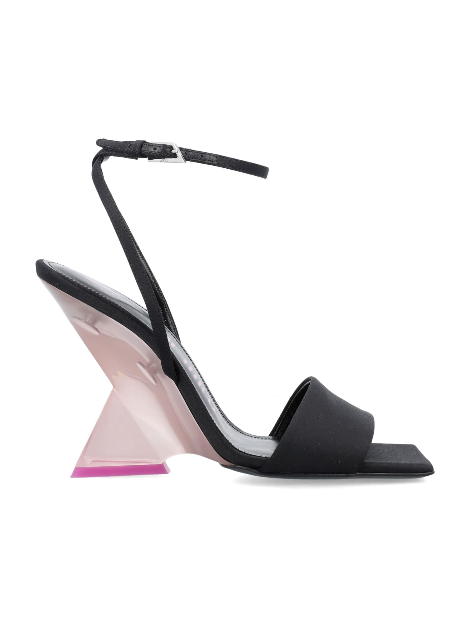 Cheope Black And Pink Sandals