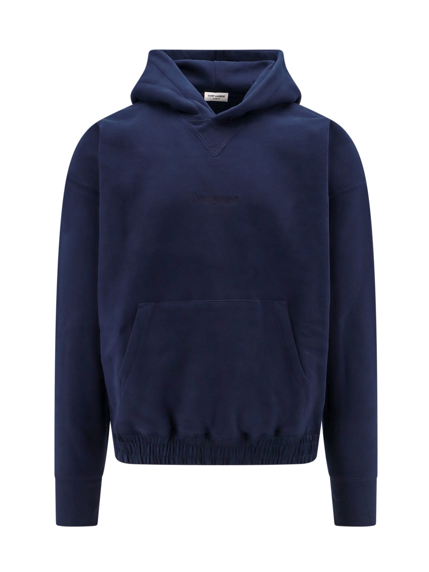 Shop Saint Laurent Sweatshirt In Blu