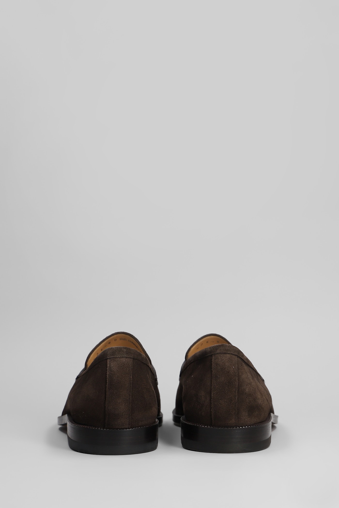 Bally Charney U Loafers In Brown Suede In Brown