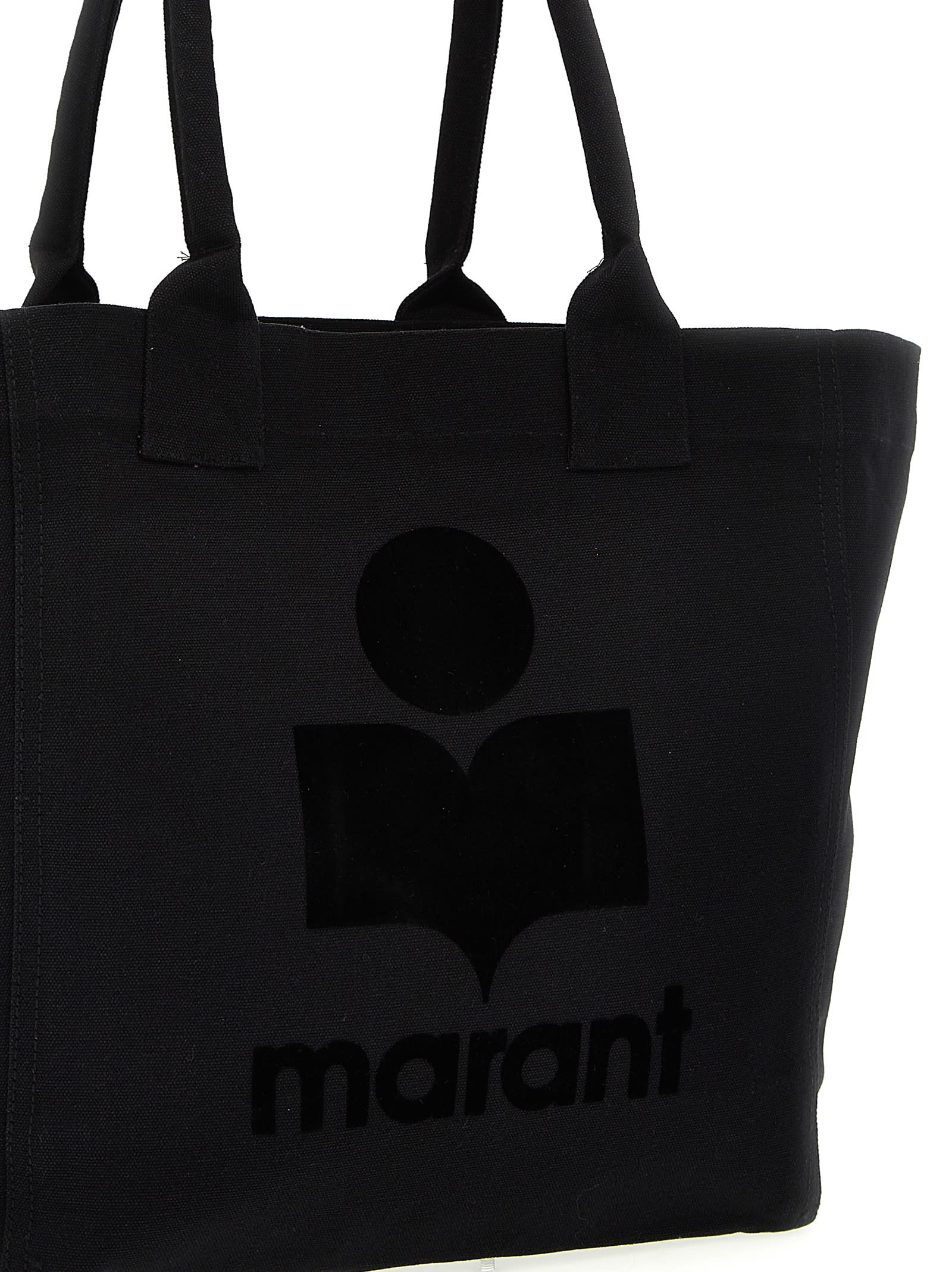 Isabel Marant Étoile Small Yenky Shopping Bag In Black