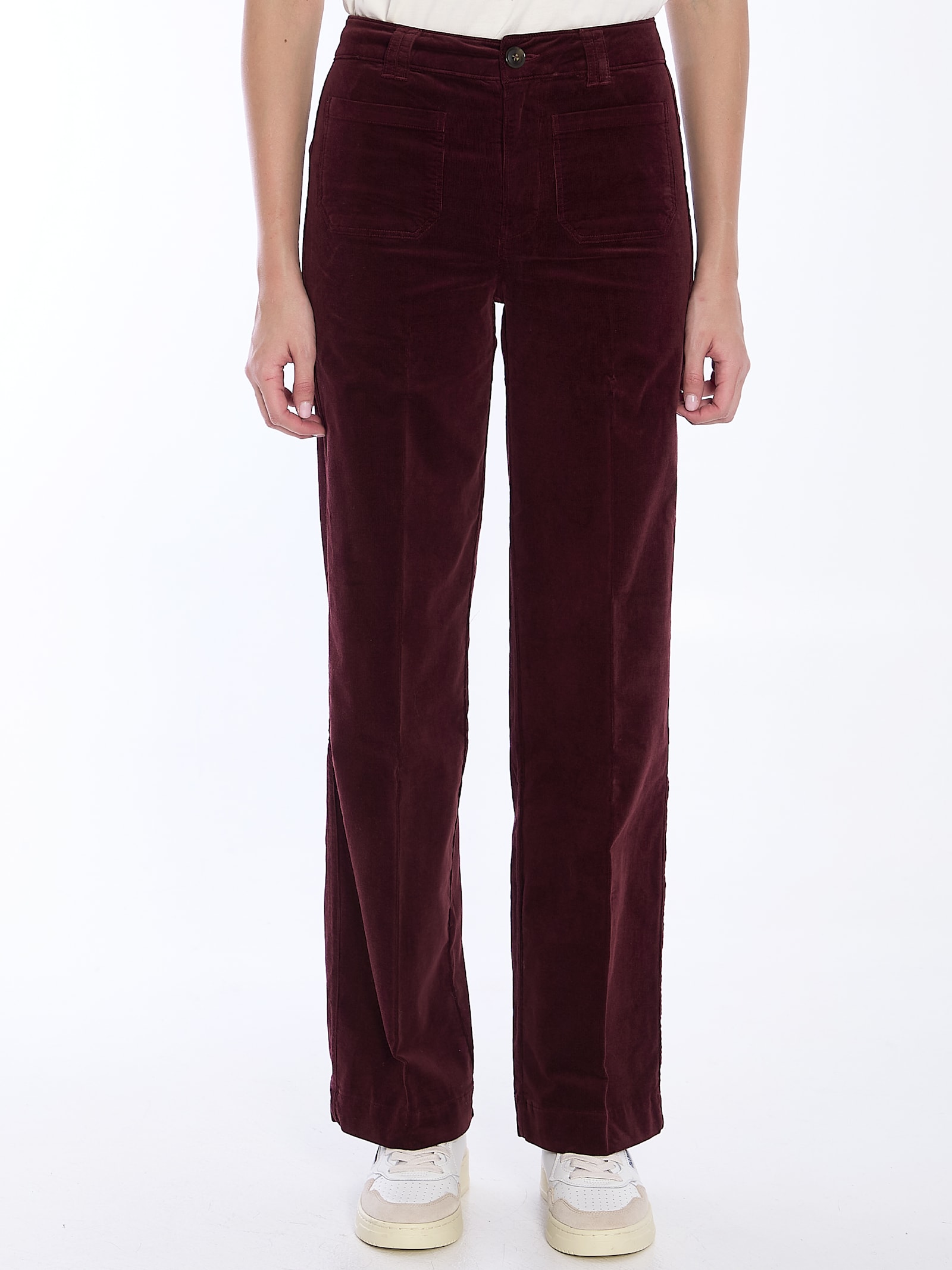 Shop Paige Sasha 32 Jeans In Bordeaux