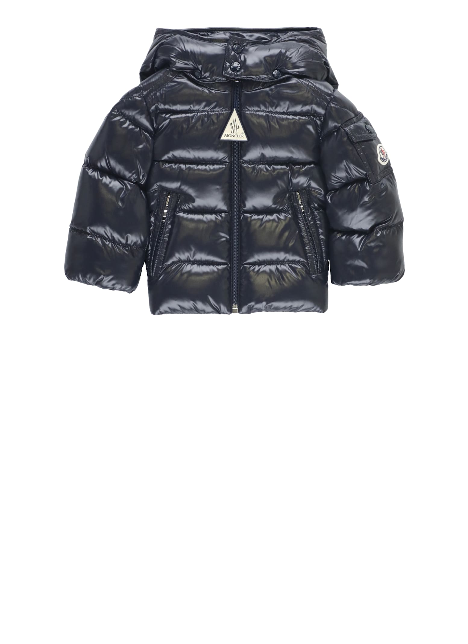 Moncler Babies' Maya Down Jacket In Blue