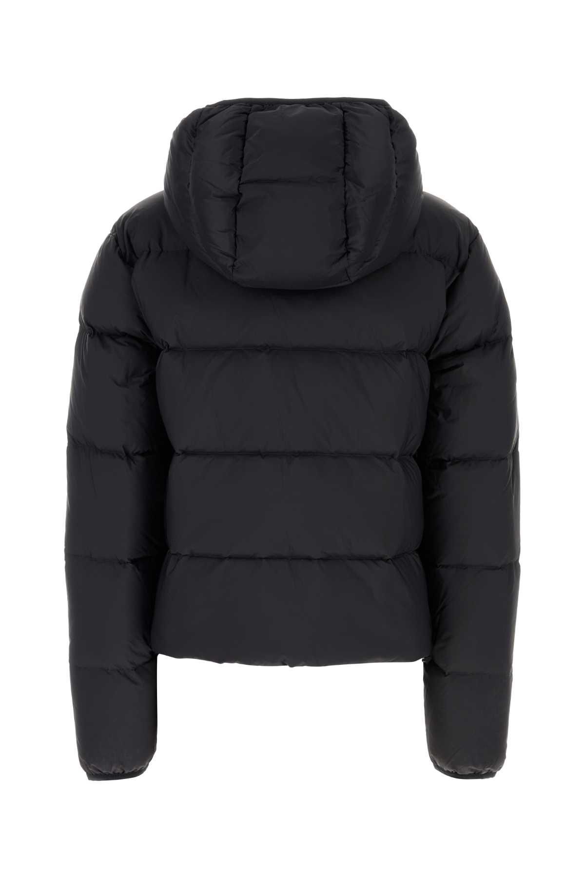 Shop Dsquared2 Black Nylon Down Jacket