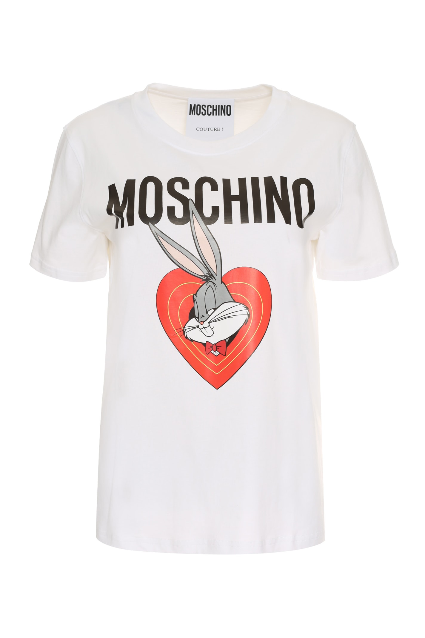 Moschino Bugs Bunny Print Cotton T-shirt
