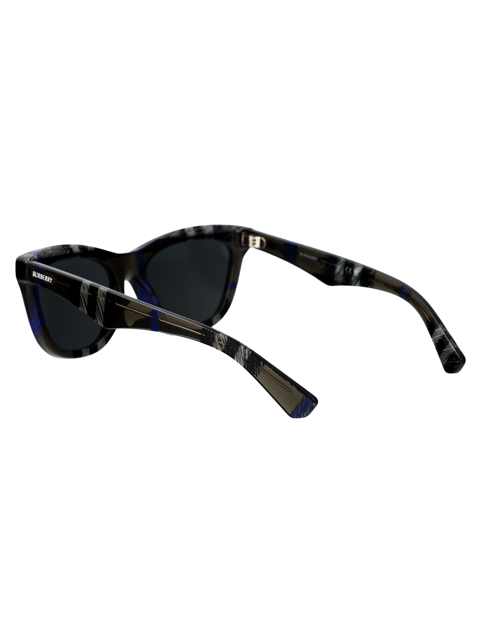 Burberry Eyewear 0be4435 Sunglasses In Lichen Check