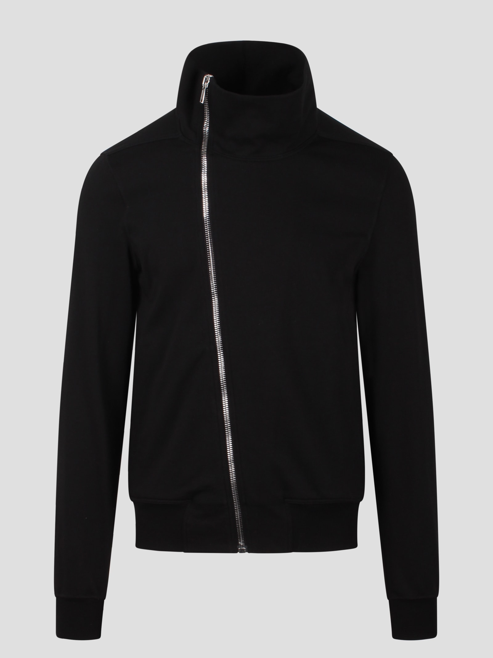 Shop Rick Owens Bauhaus Jogger Jacket In Black