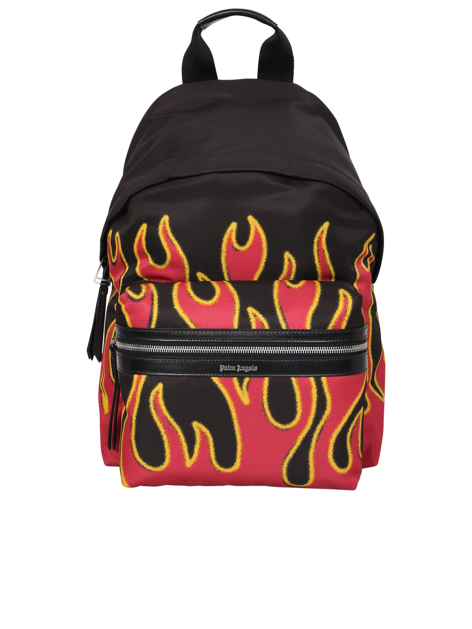 Palm Angels Backpack With Flame Print