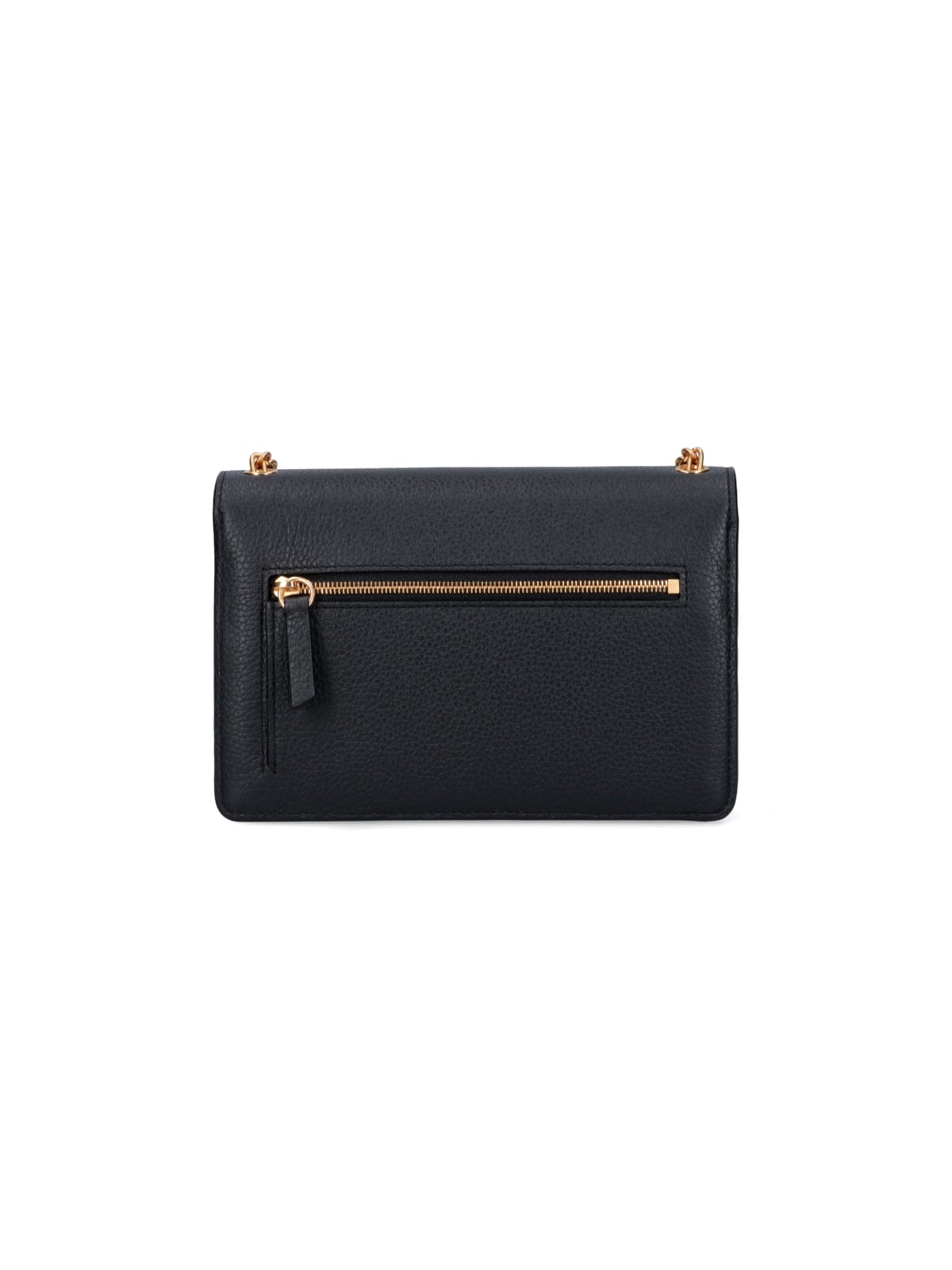 Shop Mulberry Darley Small Shoulder Bag In Black