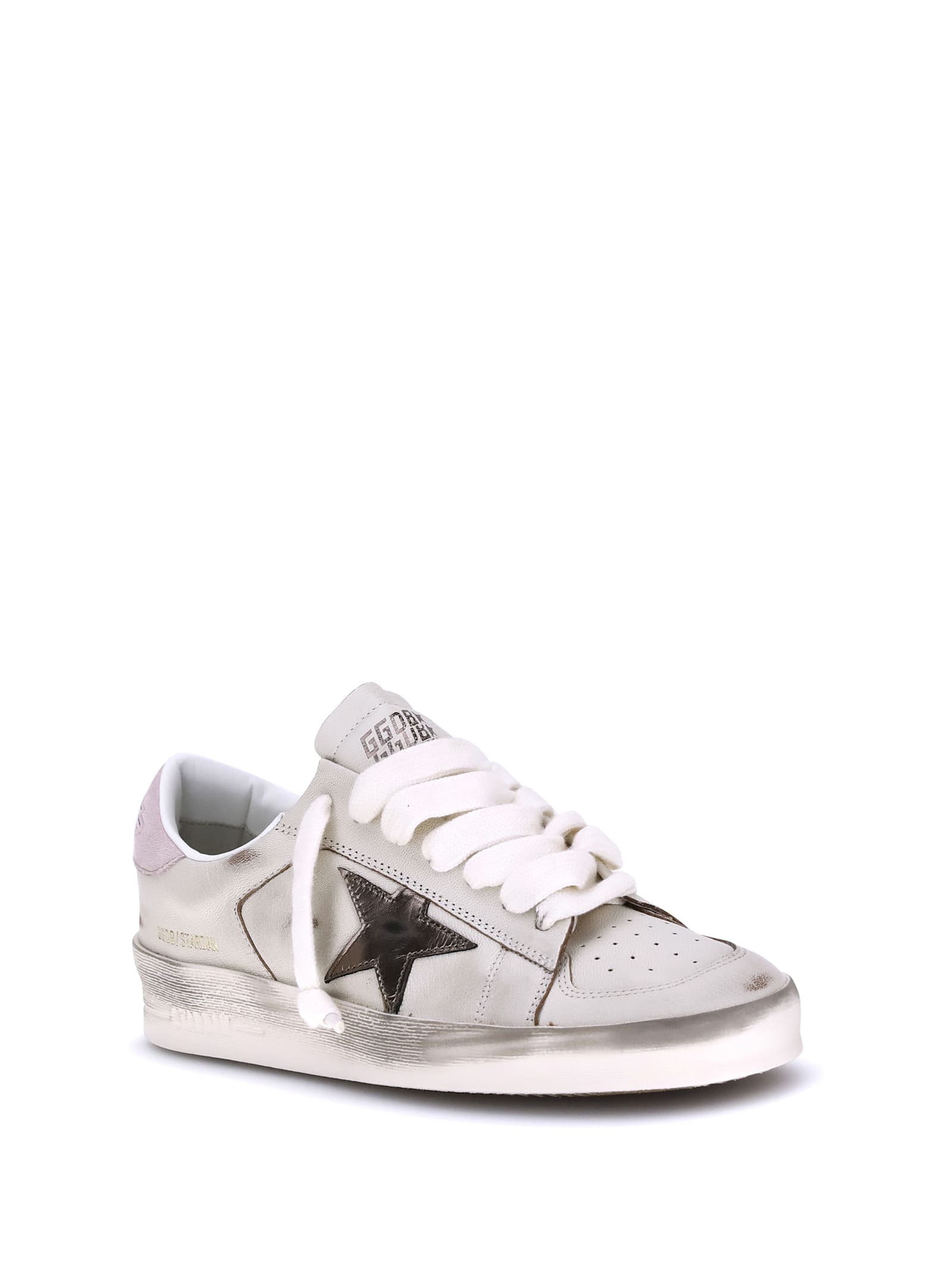 Golden Goose Women Ball Star Sneakers In White