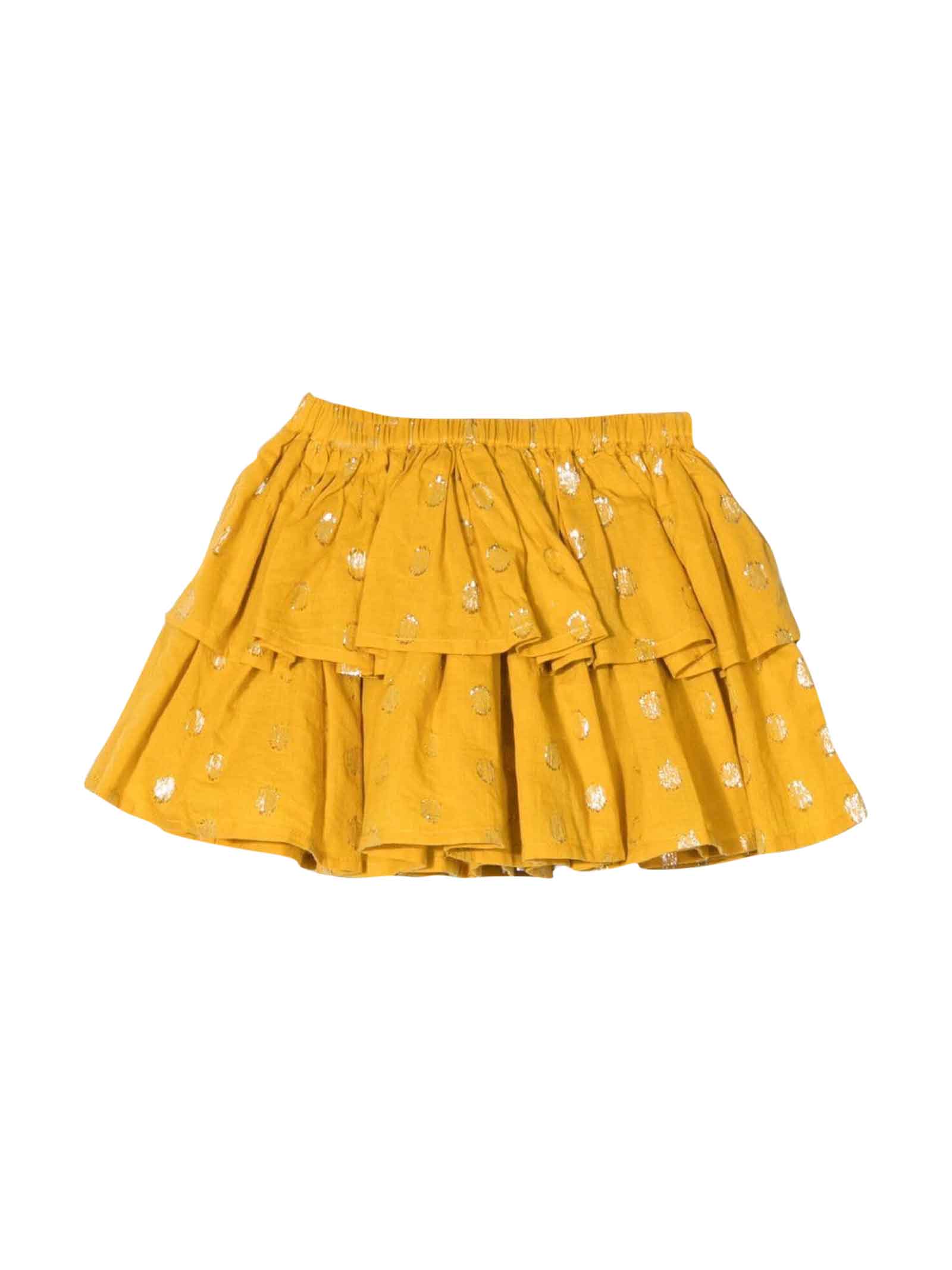 Molo Baby Girl Ocher Skirt