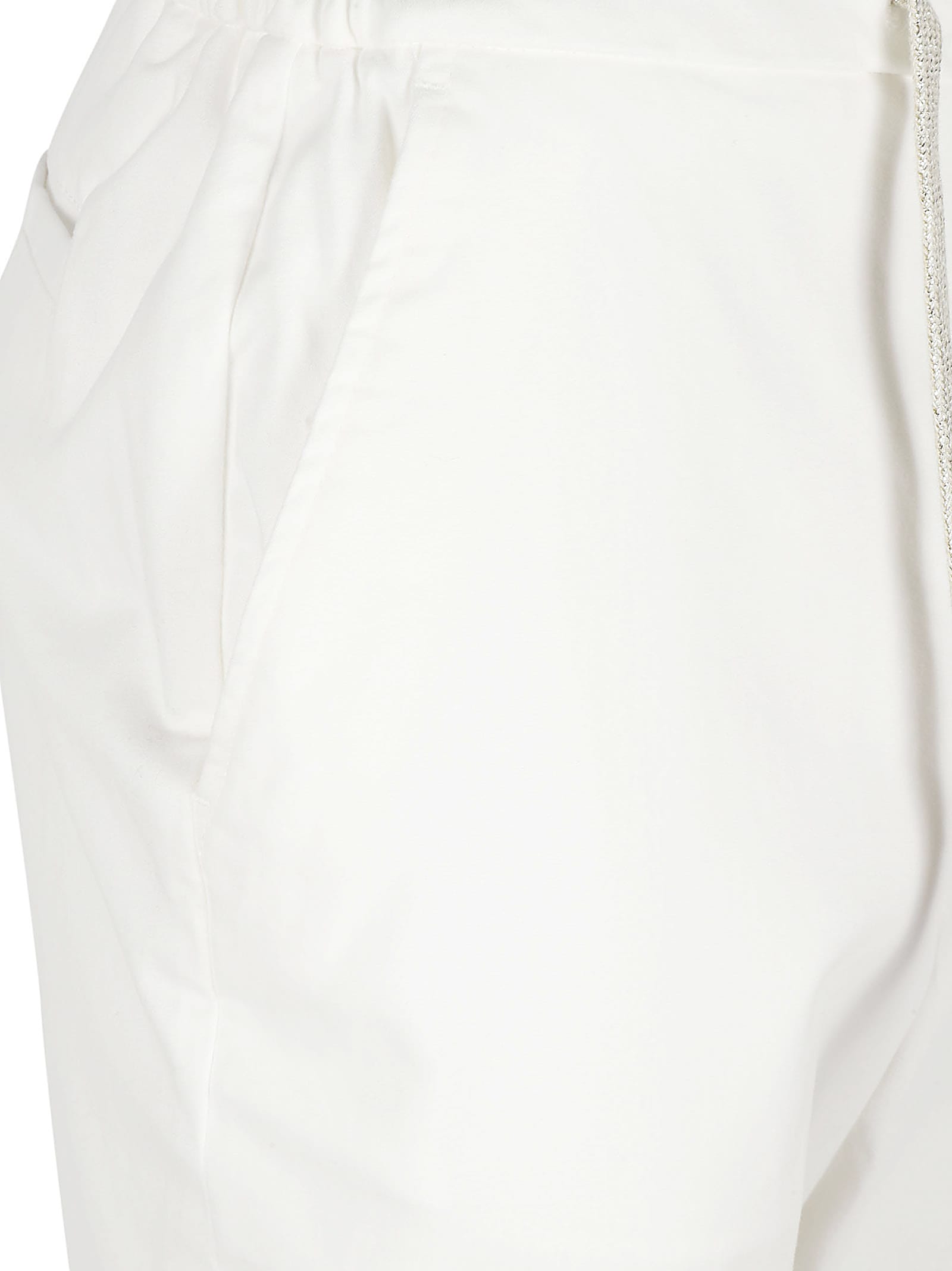 Shop Eleventy Trousers White