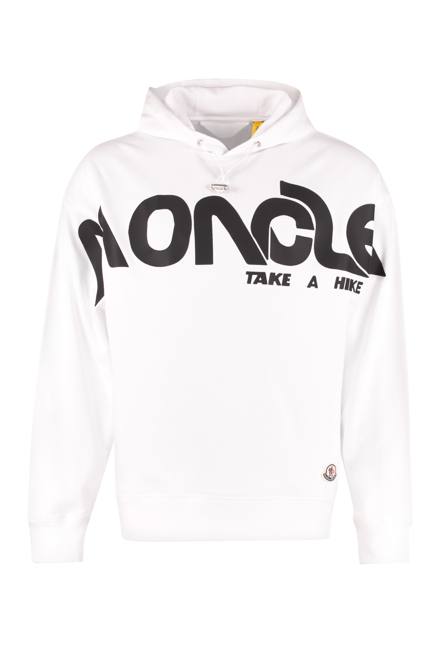 moncler white hoodie