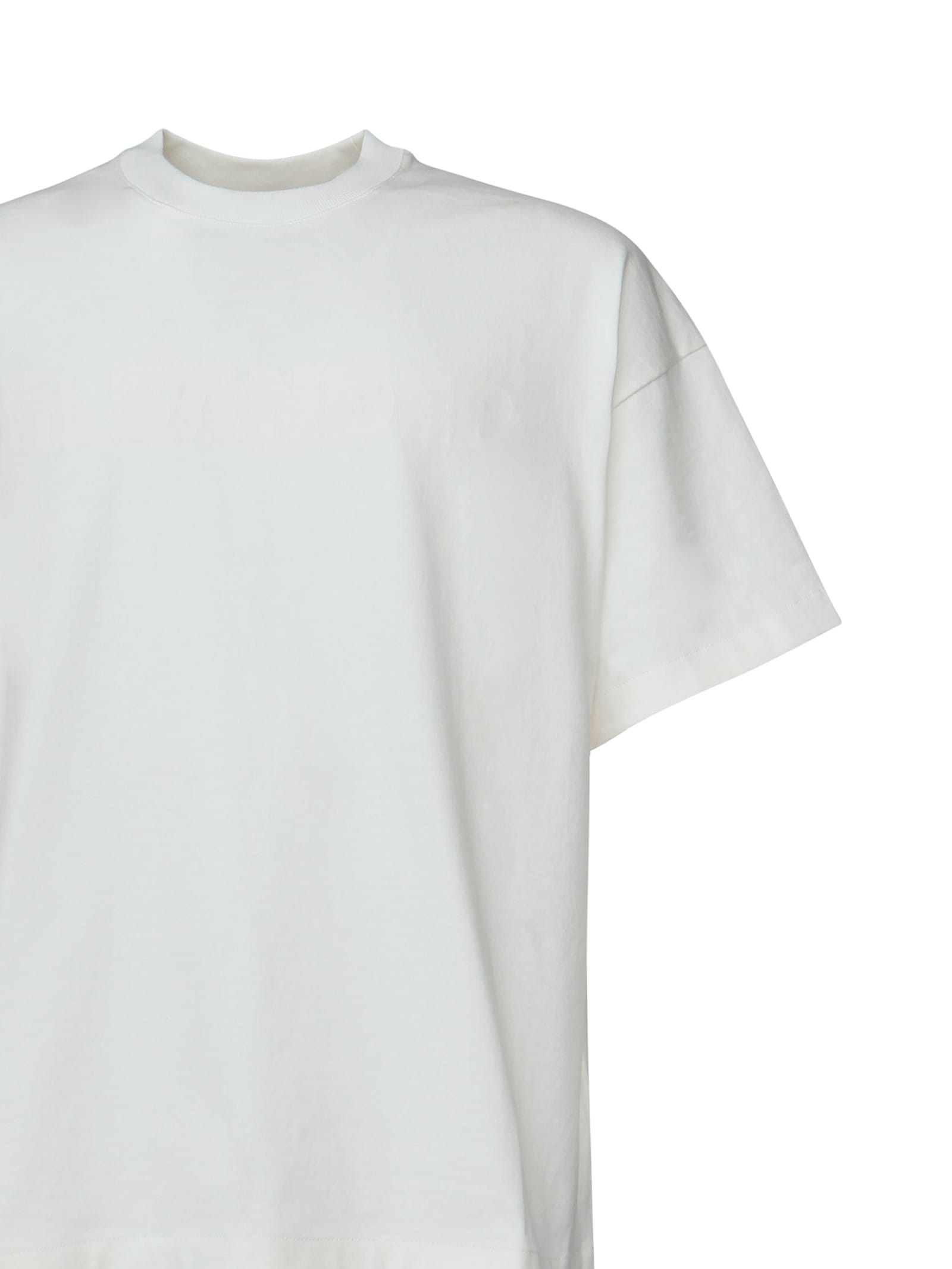 Jil Sander T-shirt With Logo In White