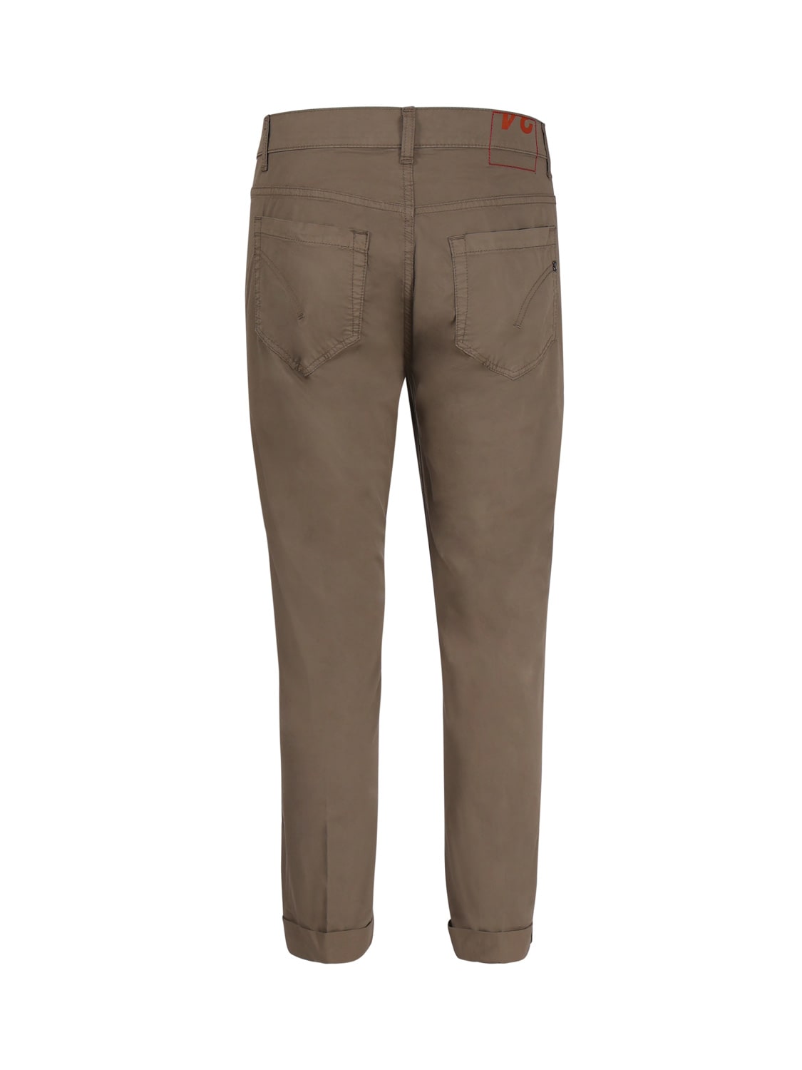 Shop Dondup Straight Cut Jeans In Brown