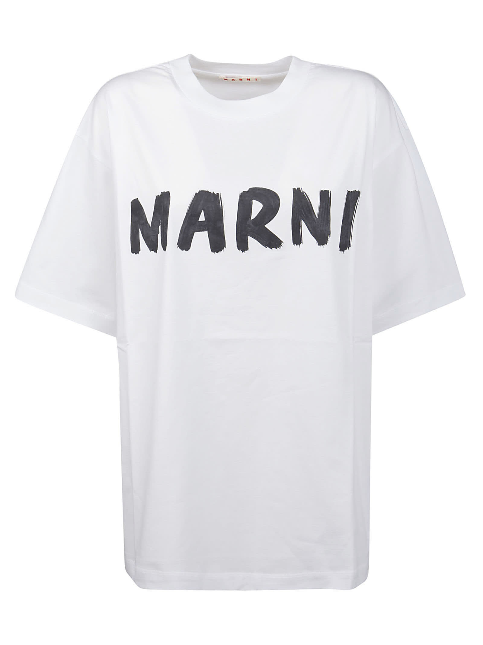 Marni Logo Print Boxy Git T-shirt
