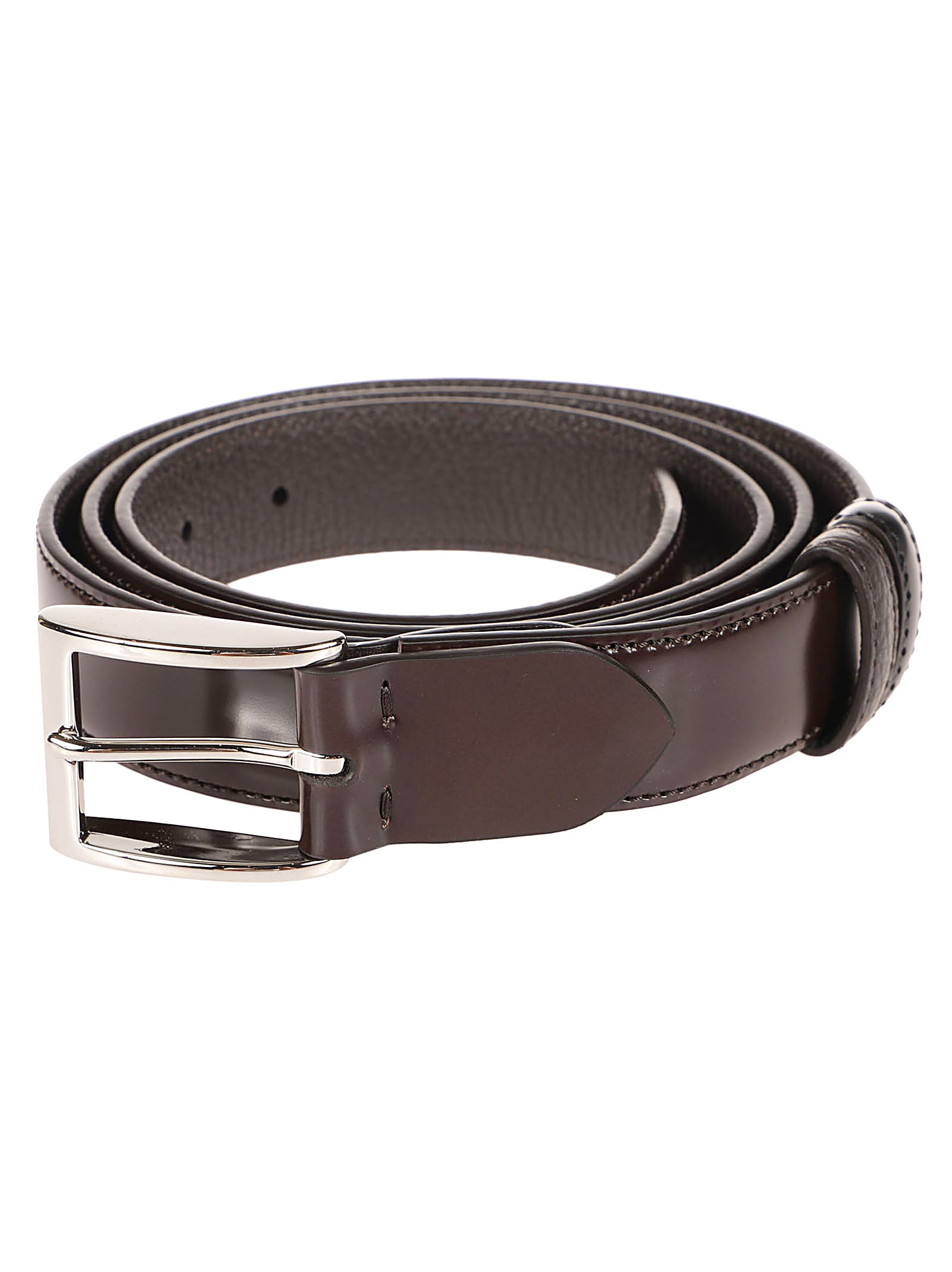 Shop Hogan Double Adjustable Belt In Testa Moro/nero