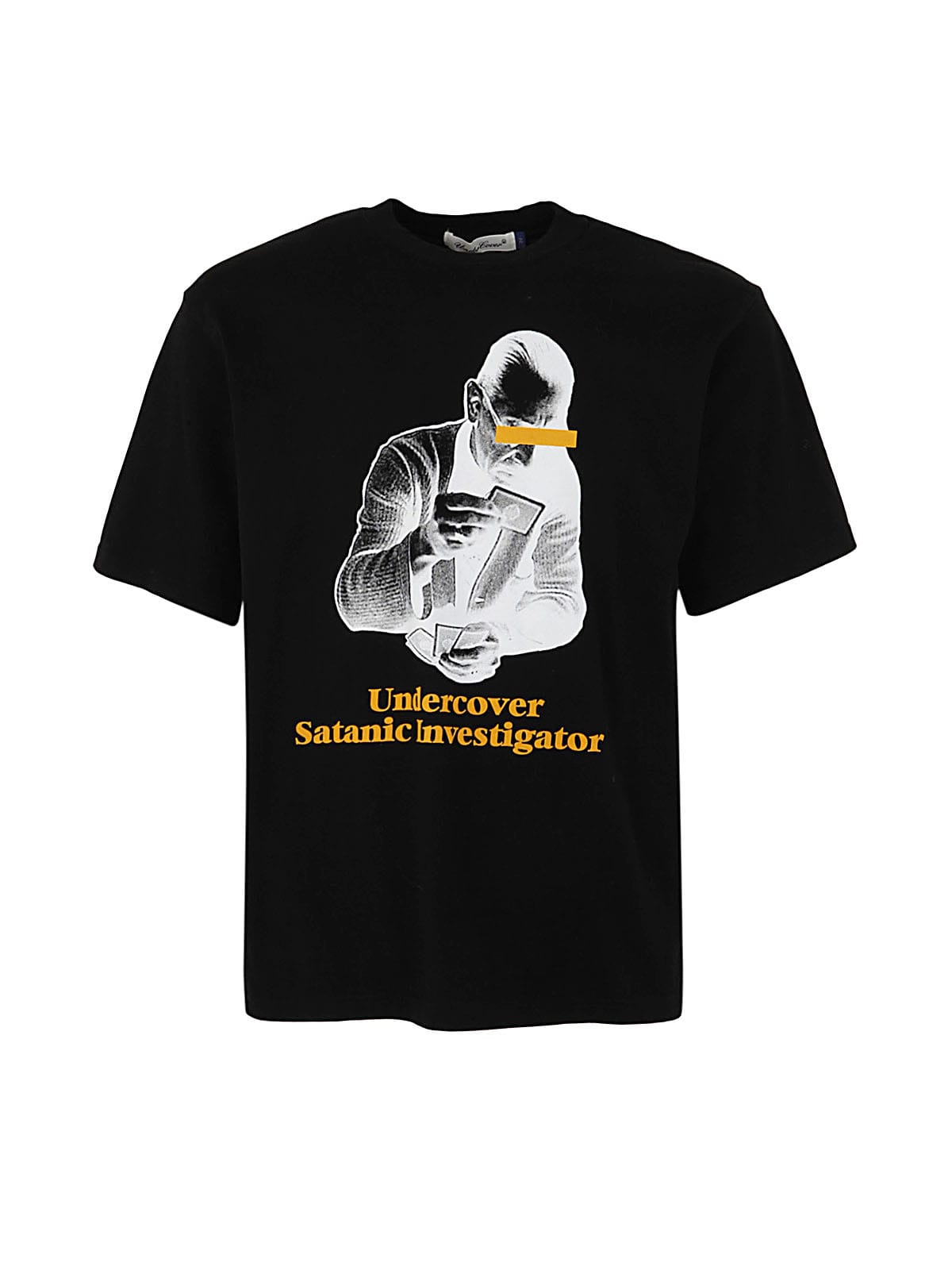 Undercover Camicia Lunedi Washed Fantasy Shirt In Black