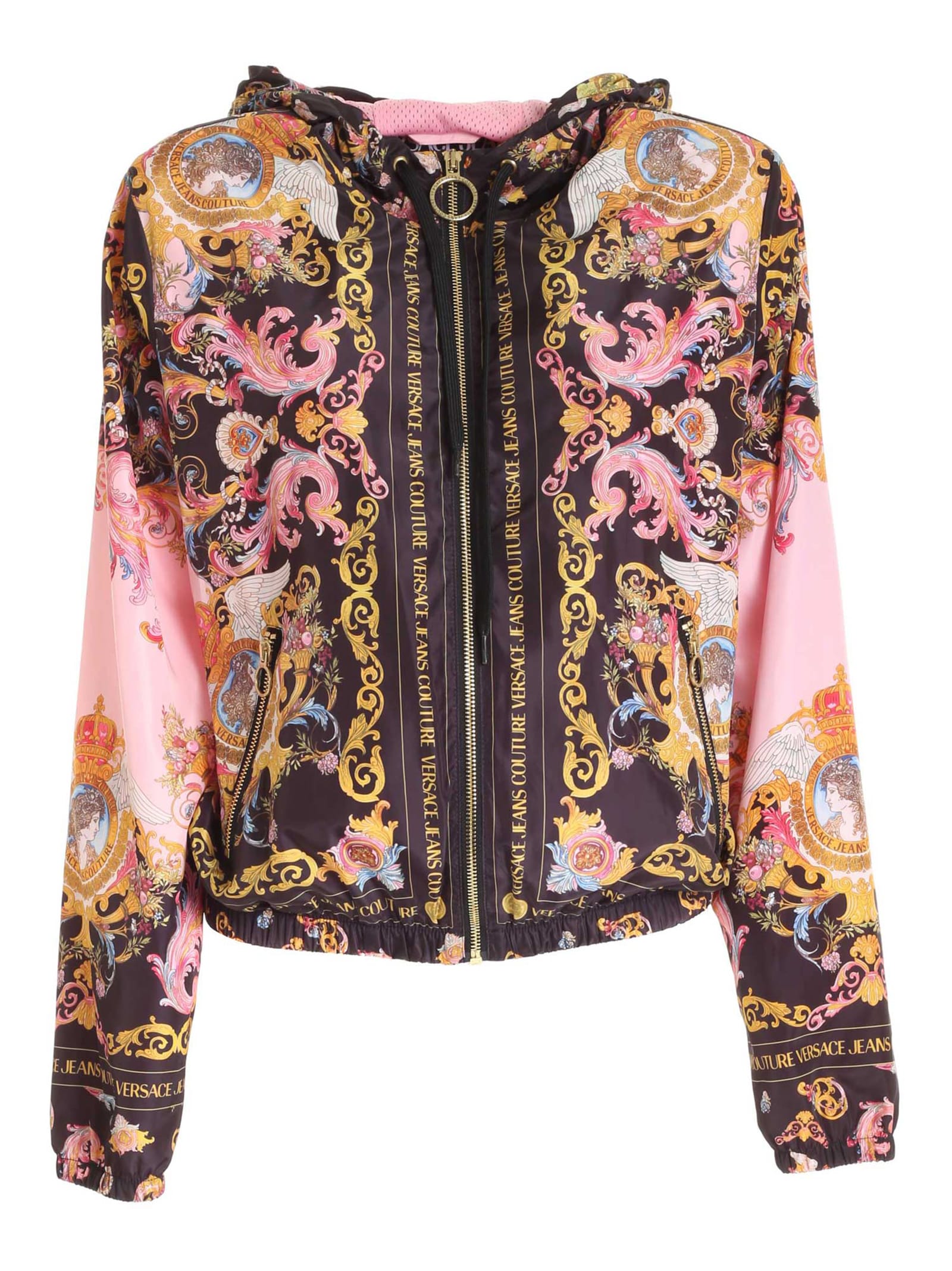 Versace Jeans Couture Versaille Print Jacket In Multicolor