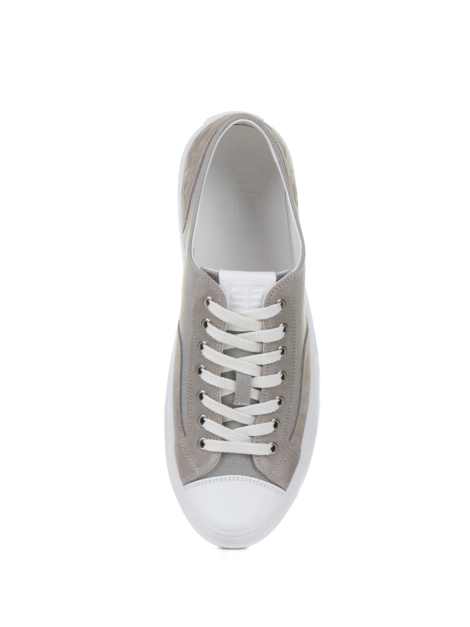 Shop Givenchy Sneakers In Medium Grey