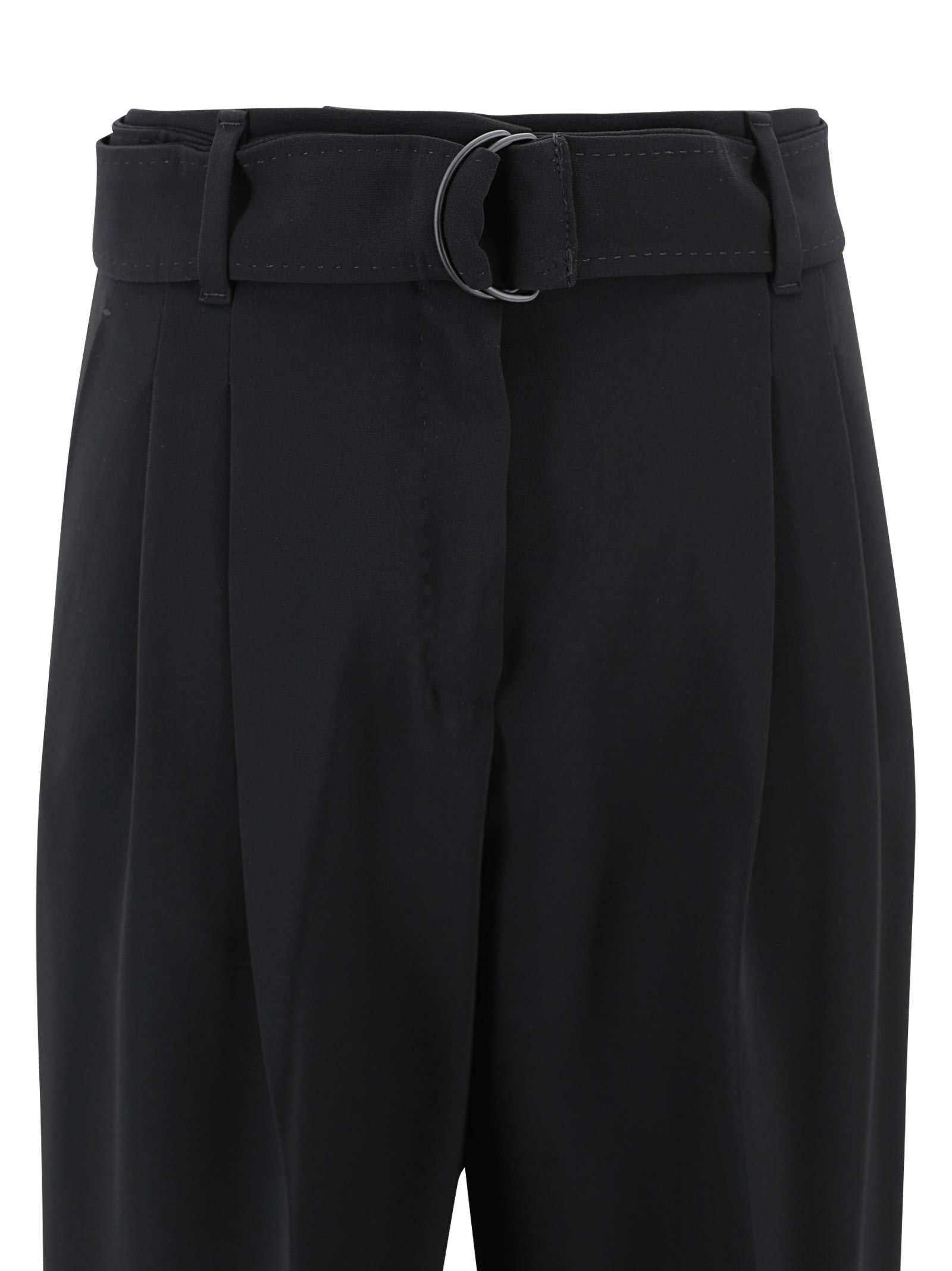 Shop Max Mara Fluid Cady Trousers