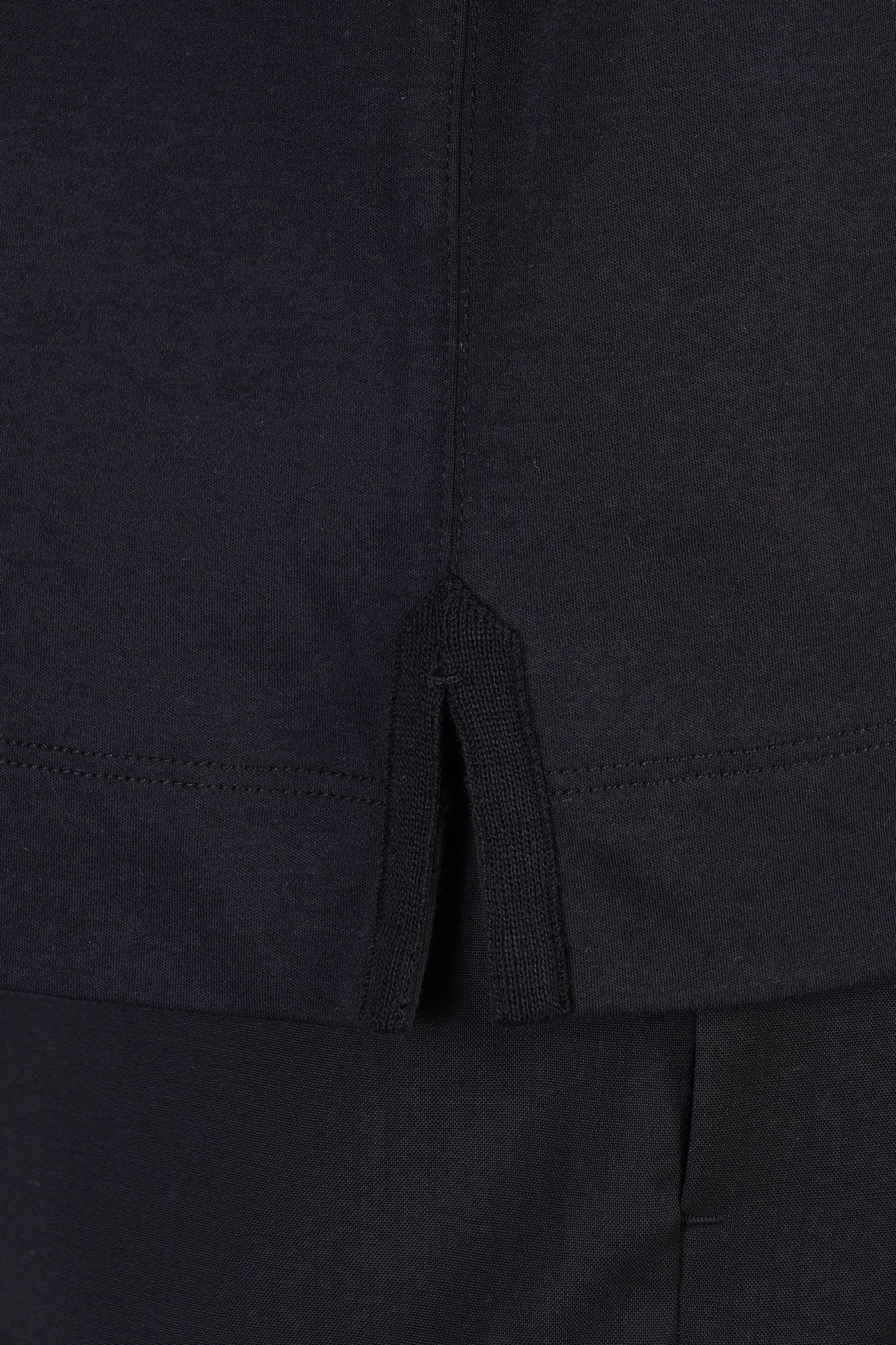 Shop Zegna T-shirt In Black Cotton