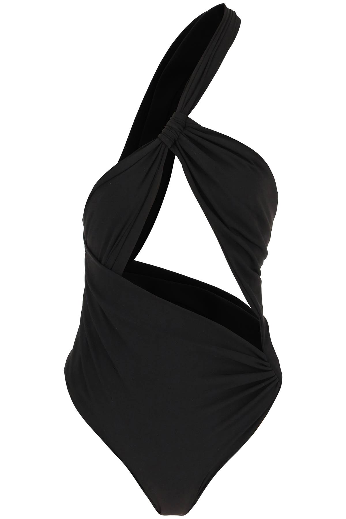Monot One-shoulder Draped Bodysuit