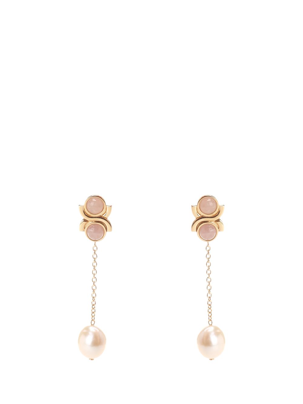 Shop Chloé Marcie Earrings In Gold