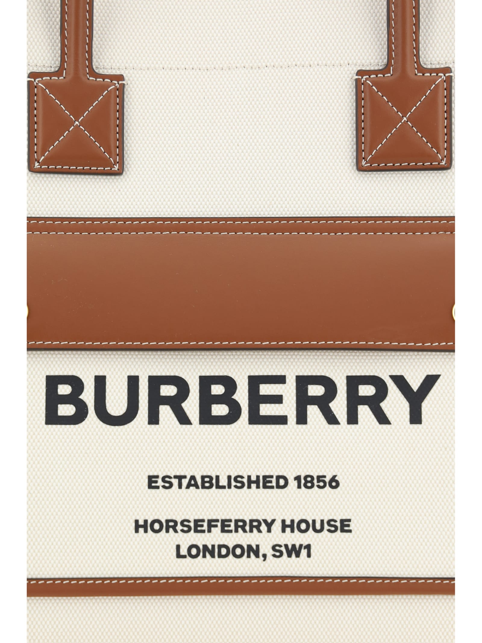 Shop Burberry Frey Shoulder Bag In White